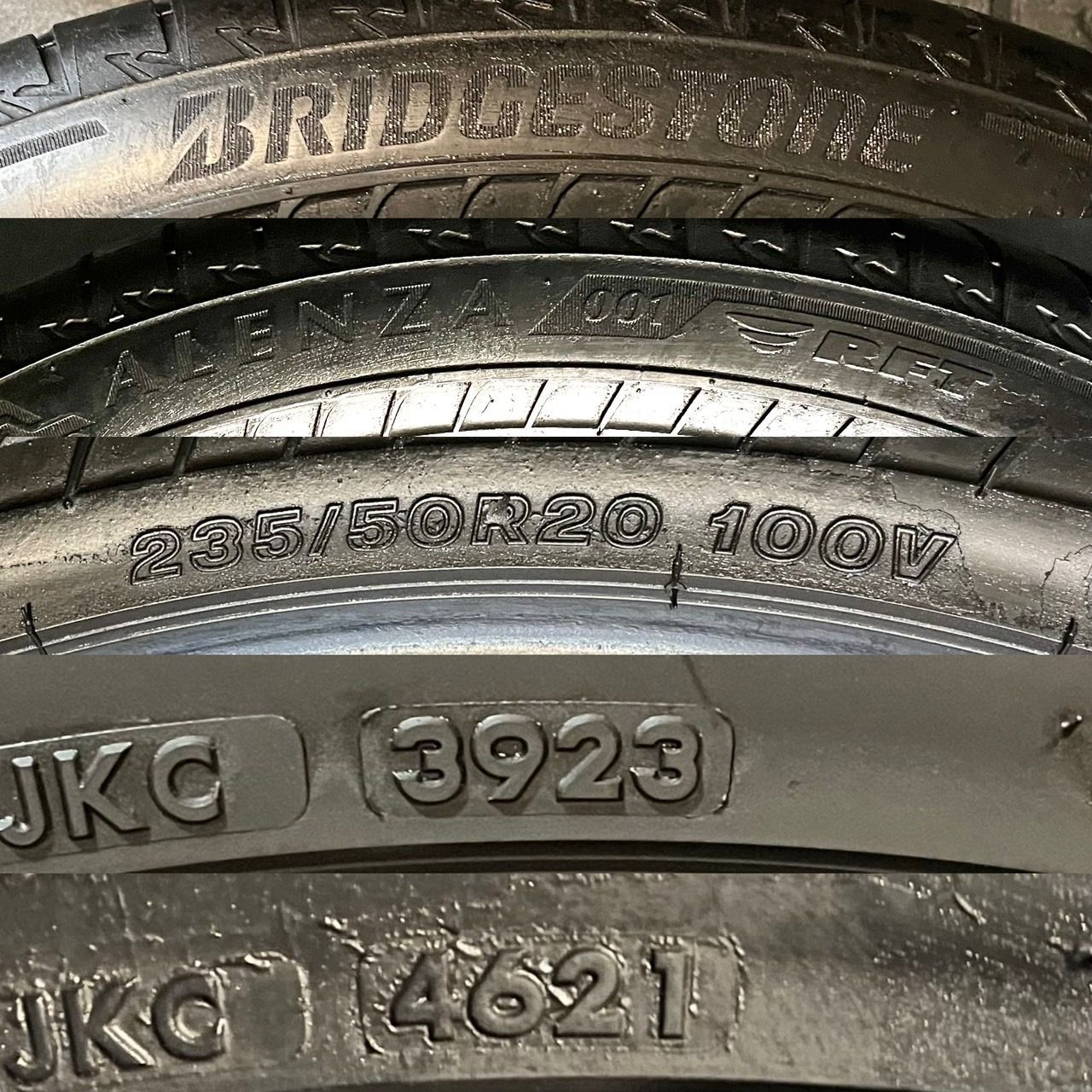 2023/2021年製 約6～6.7分山 ブリヂストン BRIDGESTONE アレンザ