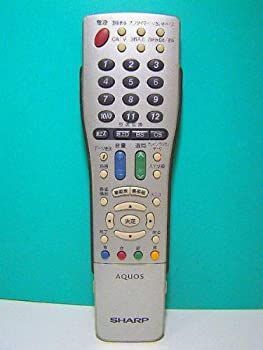 シャープ テレビリモコン GA366WJSA