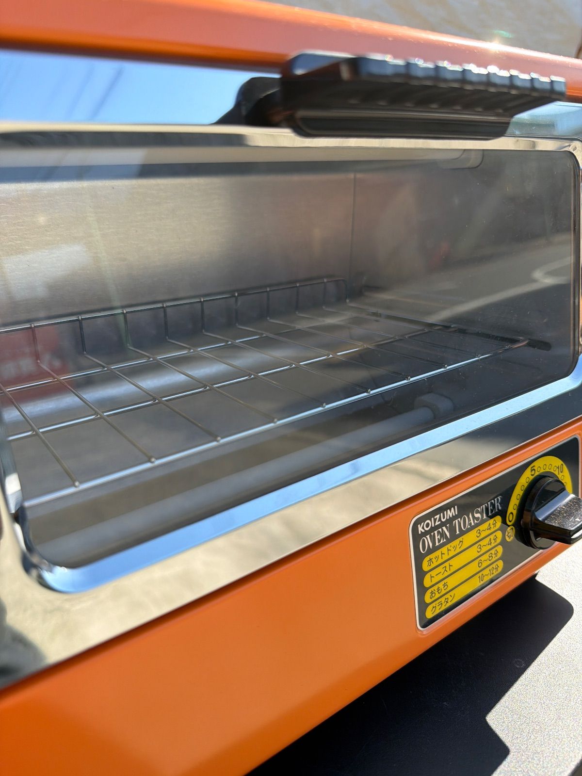 未使用】昭和レトロ KOIZUMI コイズミ オーブントースター 昭和家電