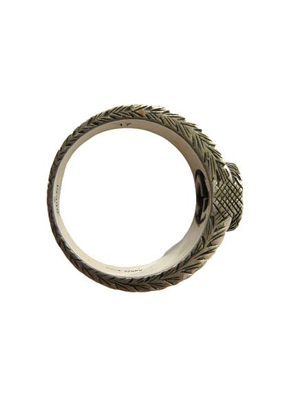 グッチ GUCCI インターロッキングGリング 指輪 17 SILVER925 シルバー