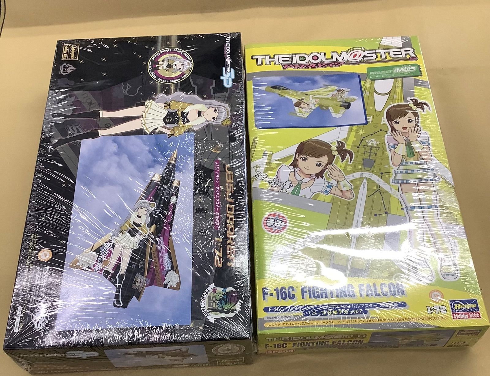 ハセガワ 1 72 アイマス ドラケン四条貴音 Fファルコン双海真美