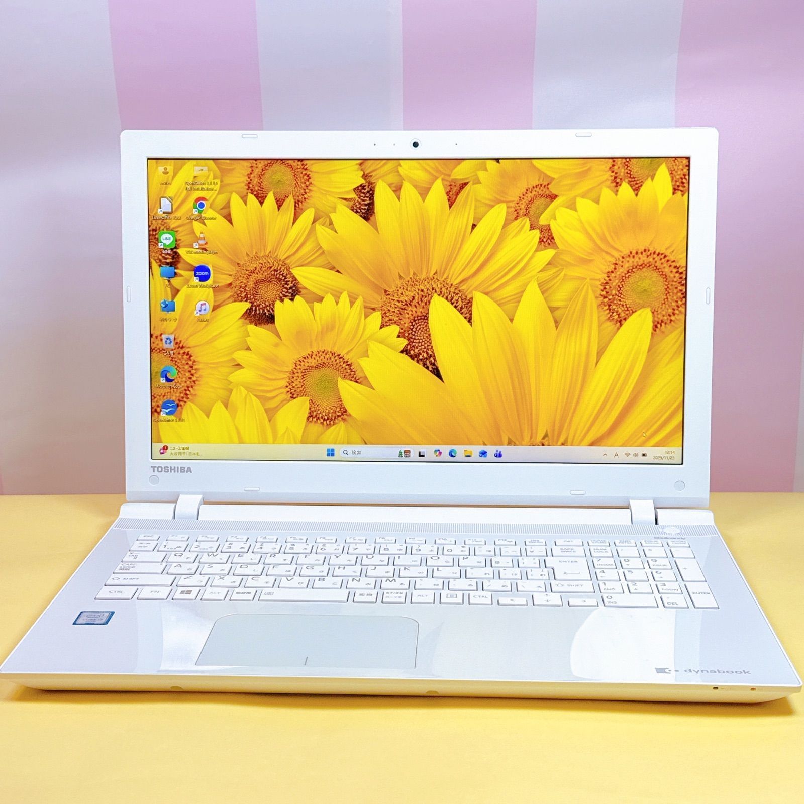 で起動高速 Windows 11 ノートパソコン Office互換付 カメラ 薄型 東芝ダイナブック PC Bluetooth 7 l r