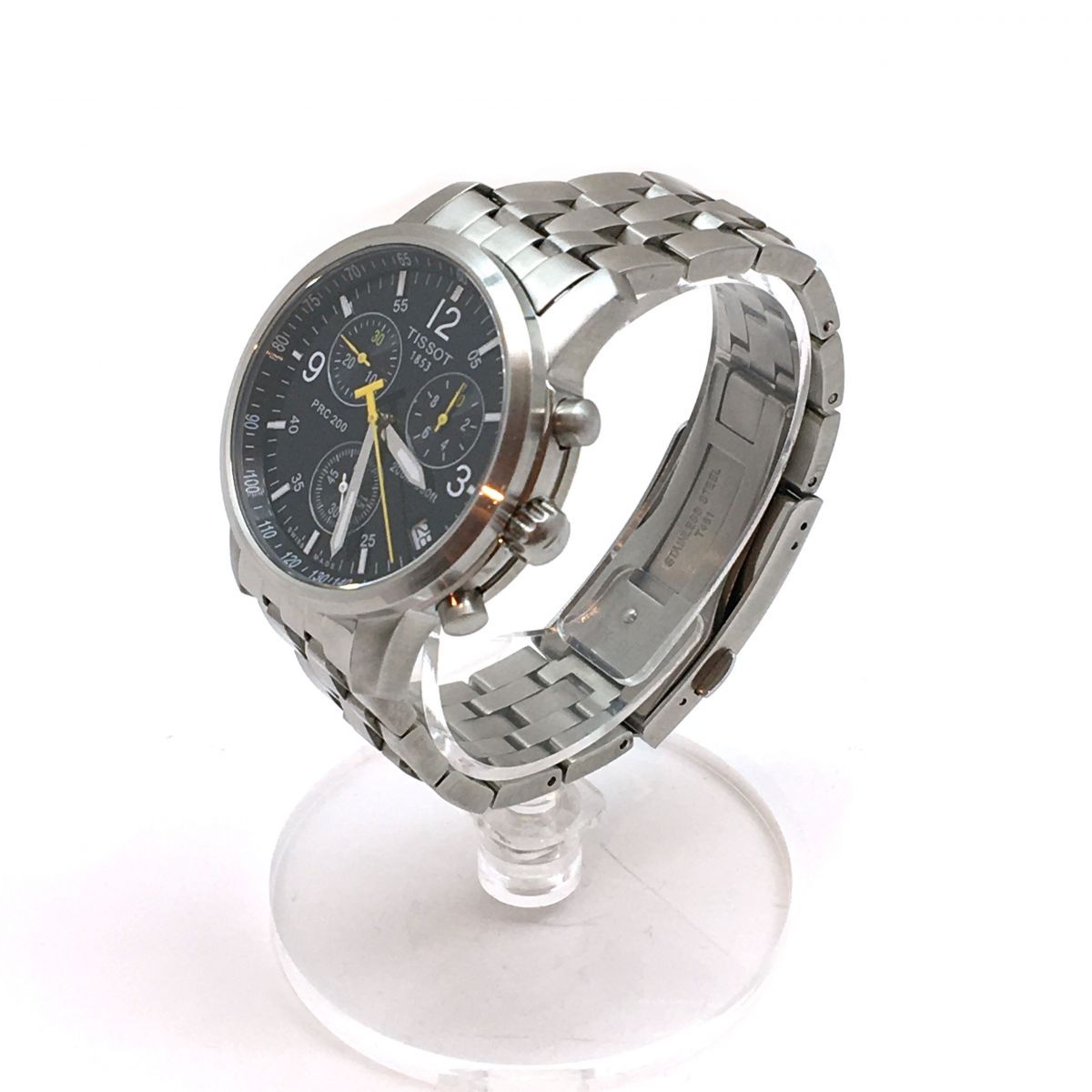 TISSOT ティソ 腕時計 PRC 200 39MM Stainless Steel Watch クロノ