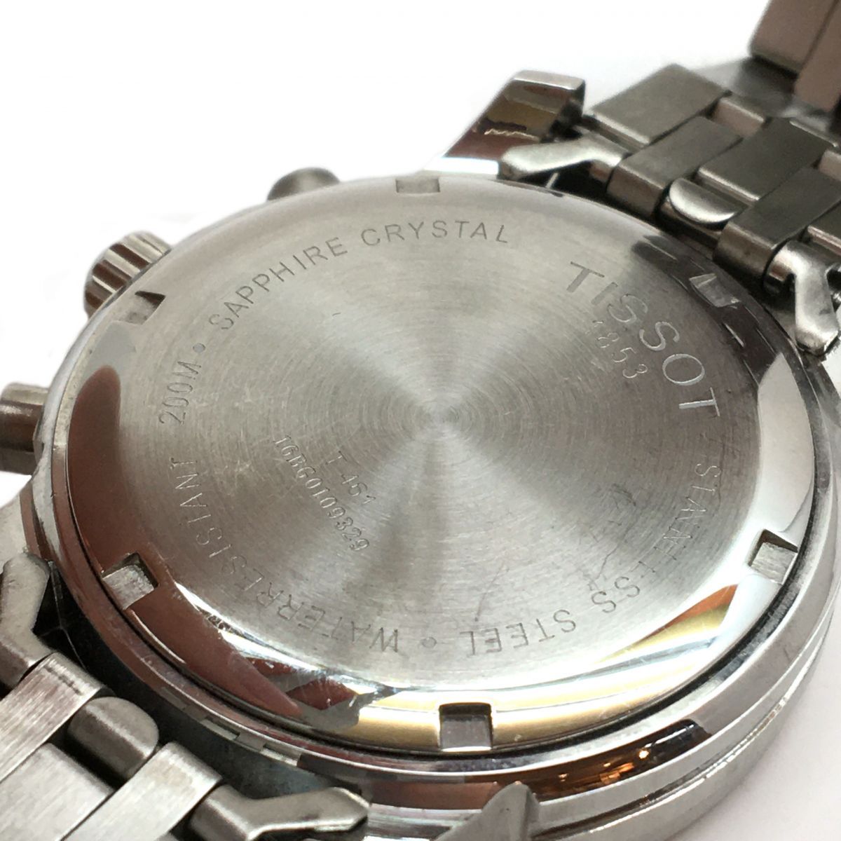 TISSOT ティソ 腕時計 PRC 200 39MM Stainless Steel Watch クロノ 