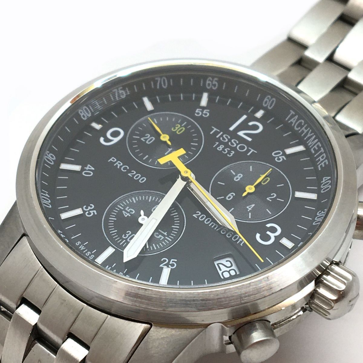 TISSOT ティソ 腕時計 PRC 200 39MM Stainless Steel Watch クロノ