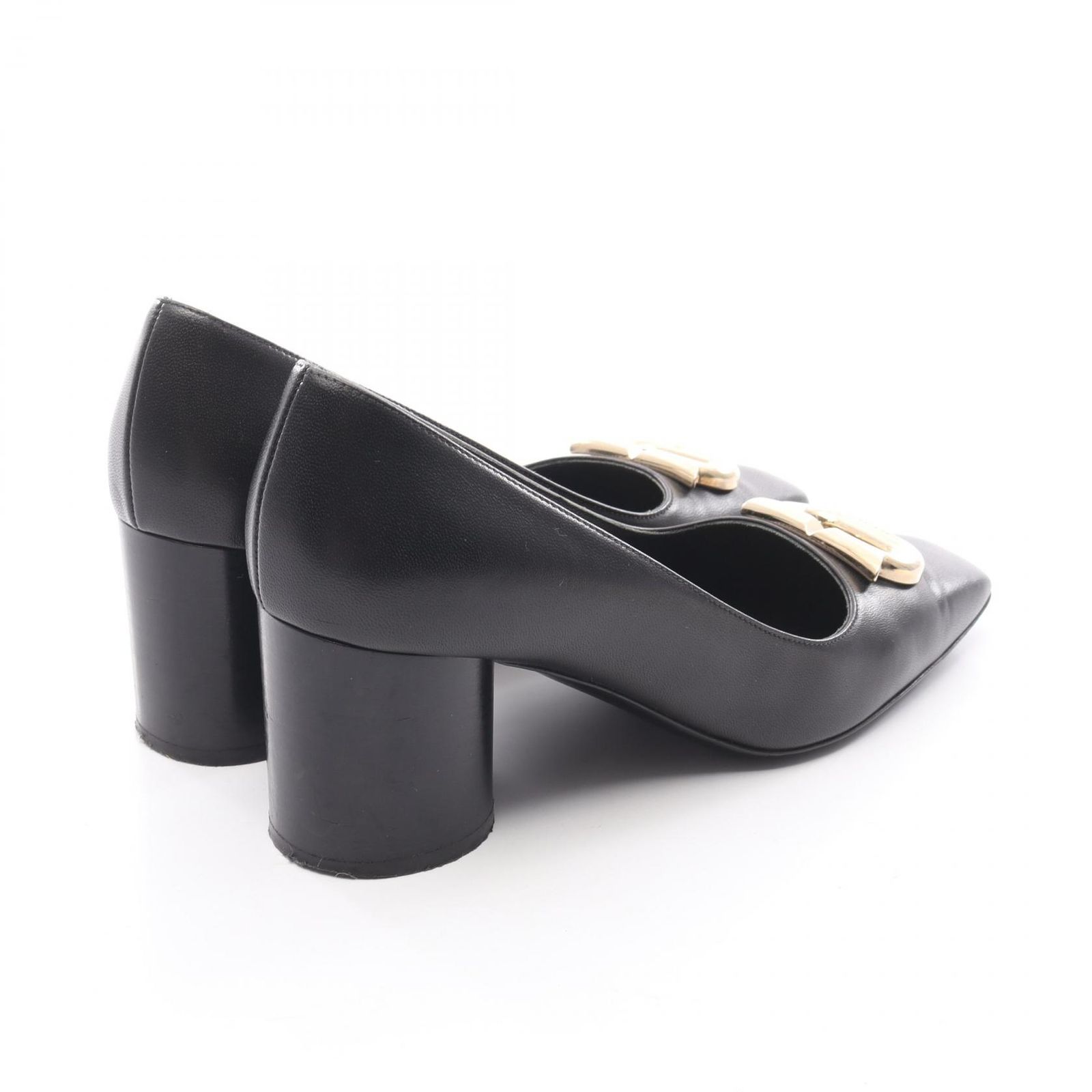 未使用　Salvatore Ferragamo ガンチーニ　ブラック　パンプス 中古・古着通販】Salvatore Ferragamo (サルヴァトーレ フェラガモ