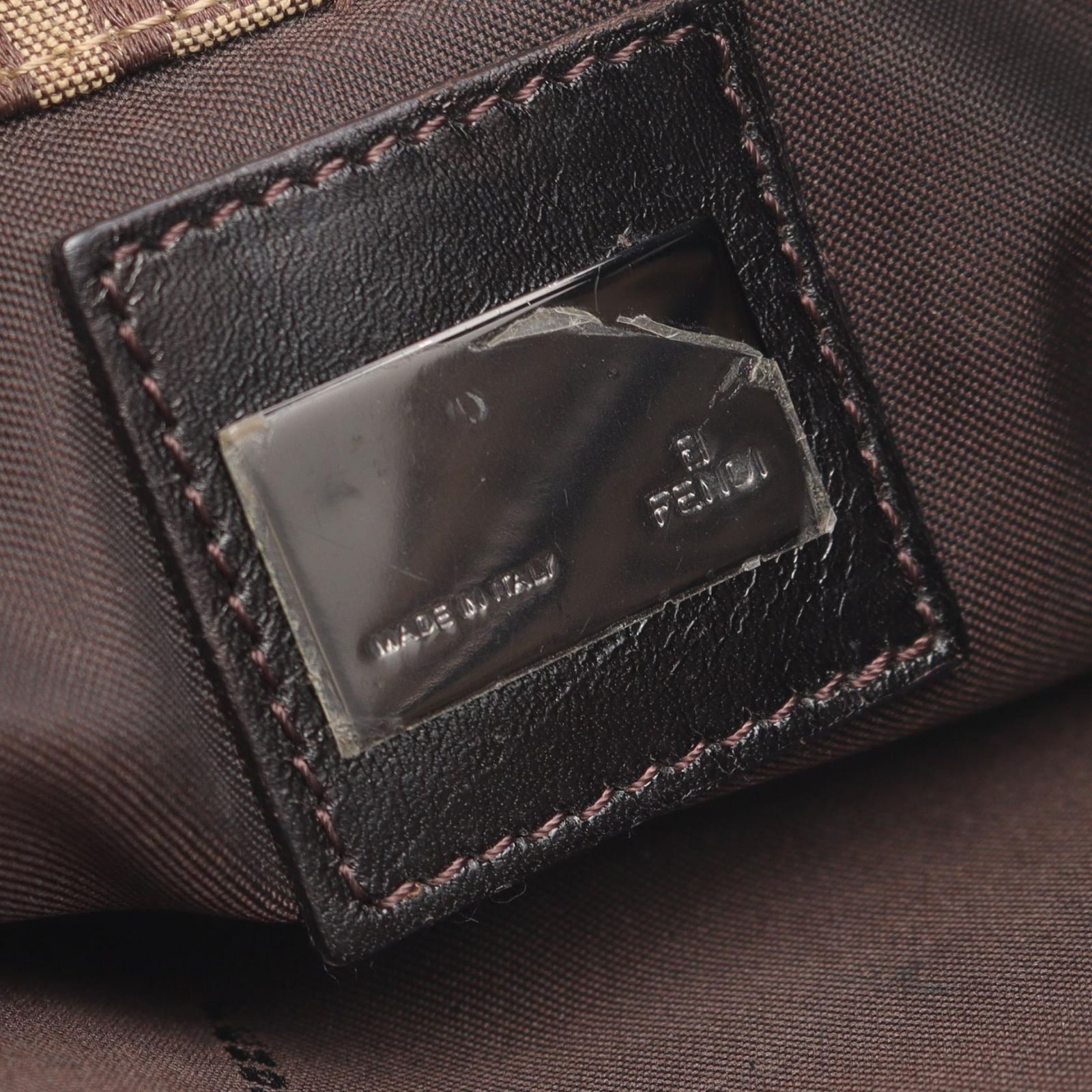 フェンディ FENDI ショルダーバッグ ズッキーノ 8BR036 ブラウン
