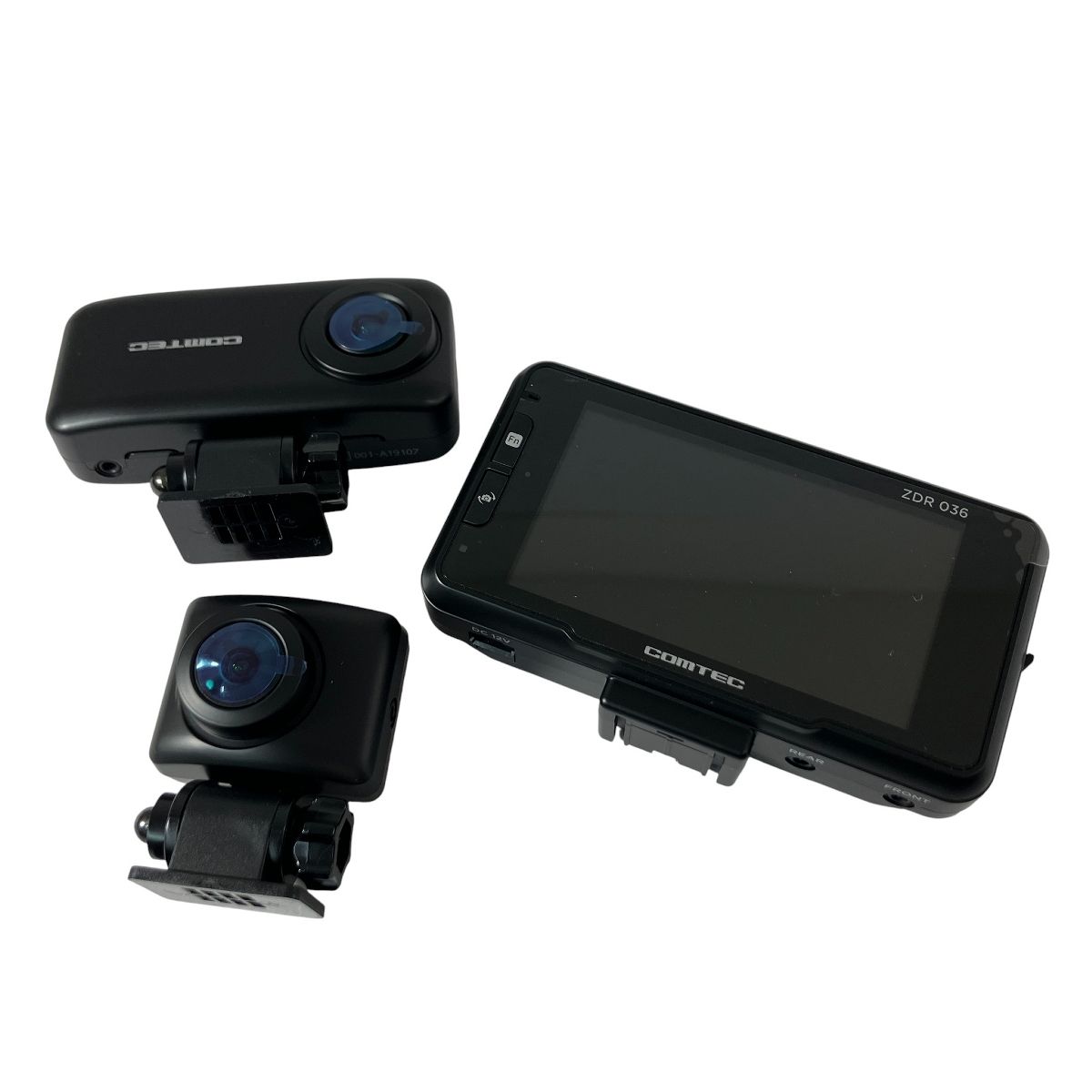 コムテック ZDR 036 HDROP 14 ドライブレコーダー 前後2カメラ 駐車監視セパレート