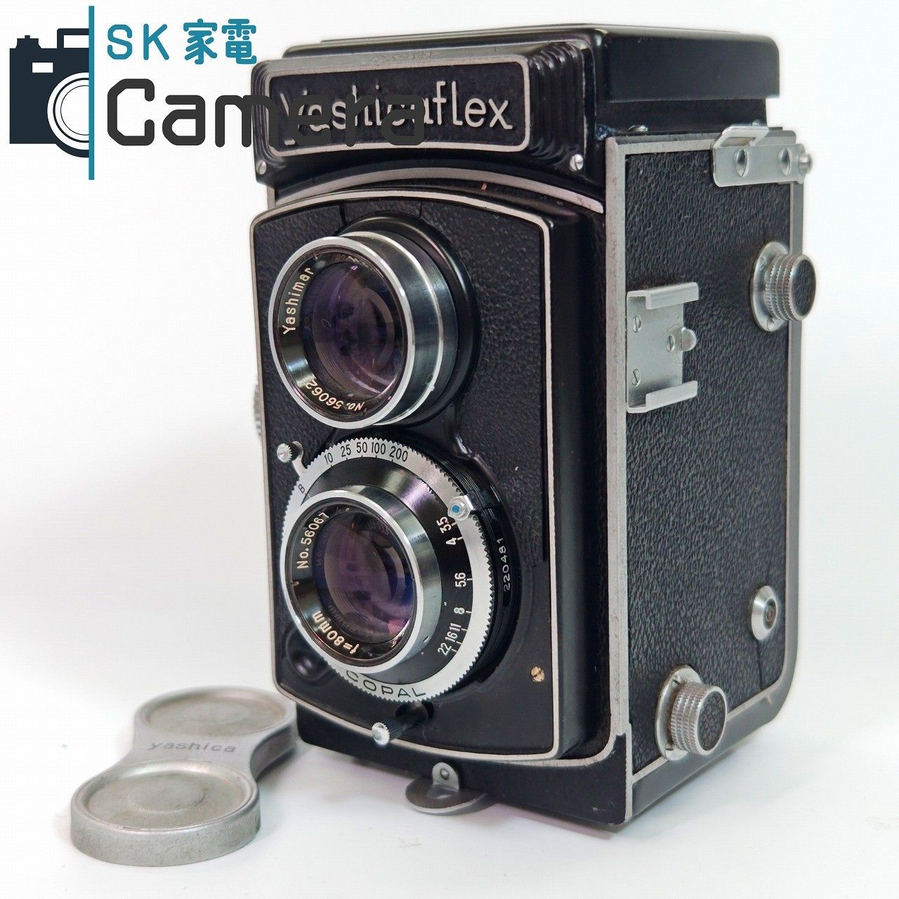 中古】 YashicaFlex Yashimar 80mm F3.5 ヤシカフレックス