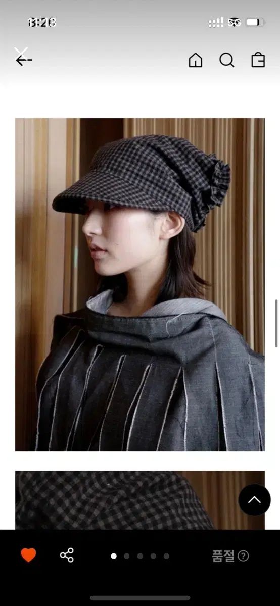 ゴーロゴーラ kerchief cap 004 brown