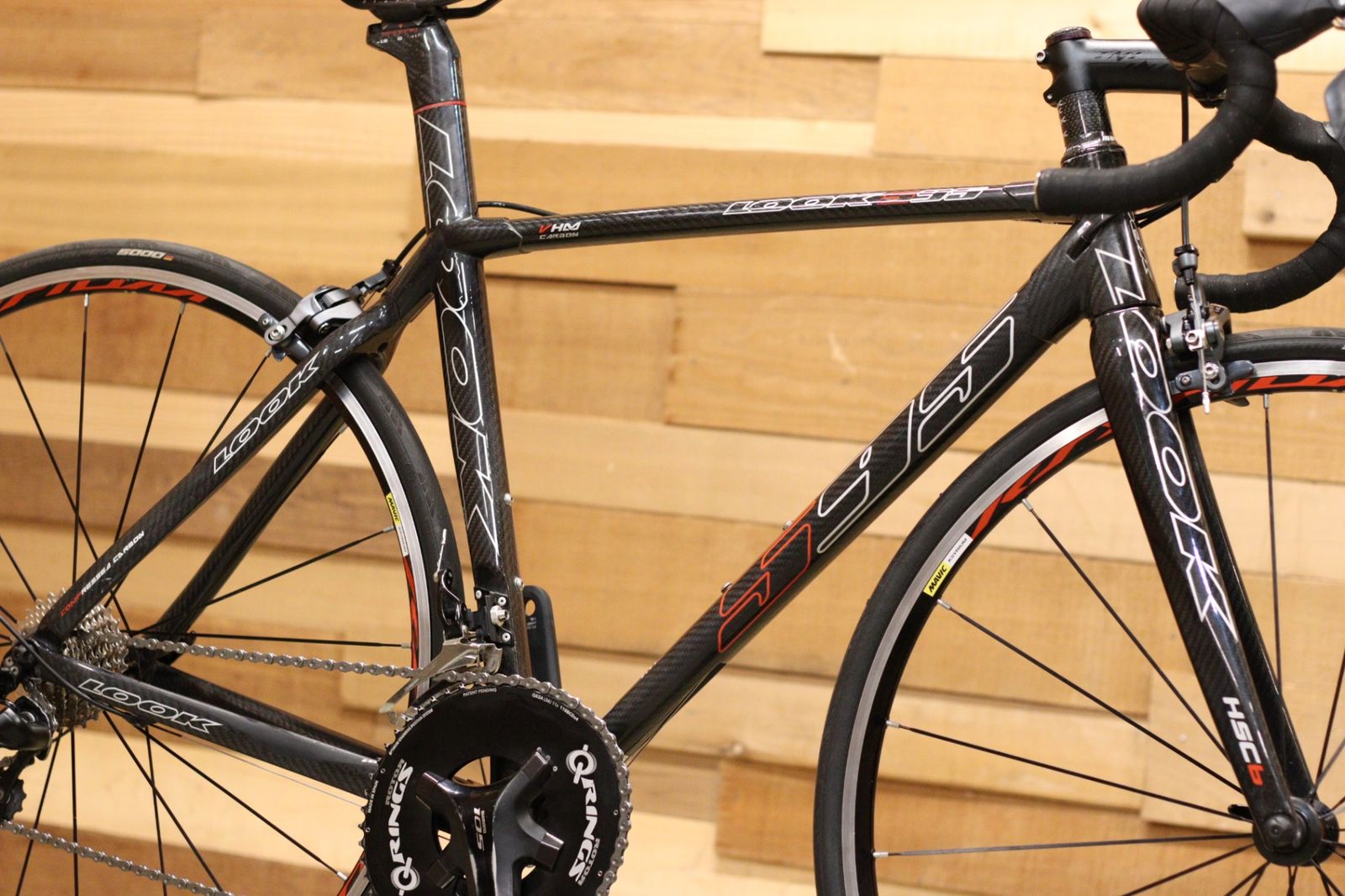 ルック LOOK 595 2007頃モデル XSサイズ シマノ 105 5800 MIX 11S