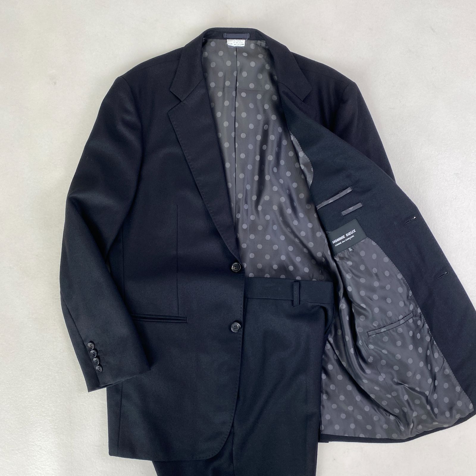 COMME des GARCONS HOMME DEUX カジュアルスーツ 未使用級 奇跡のXL