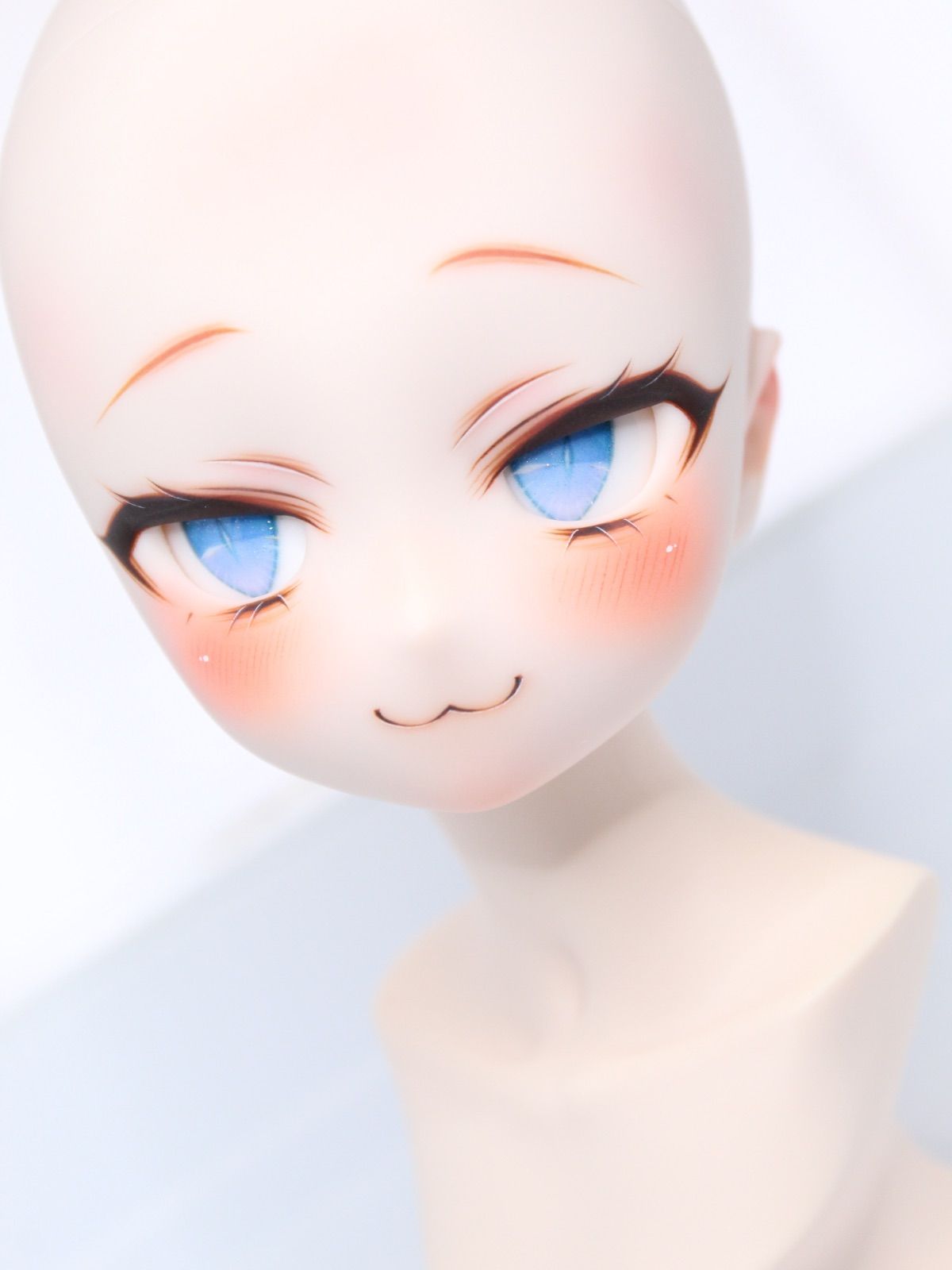 DDH 29 セミホワイト カスタムヘッド ボークス VOLKS DD MDD ドール