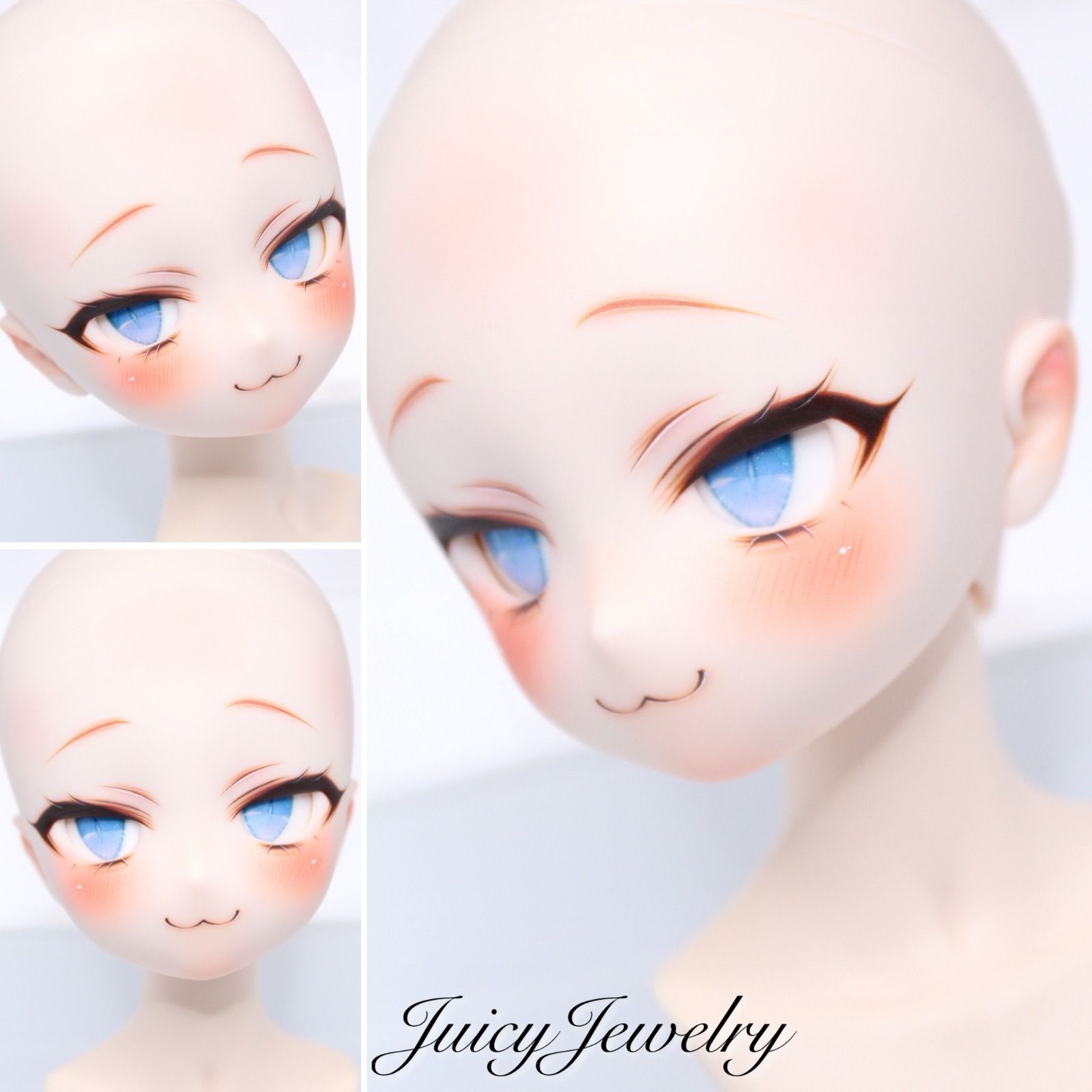 DDH 29 セミホワイト カスタムヘッド ボークス VOLKS DD MDD ドール