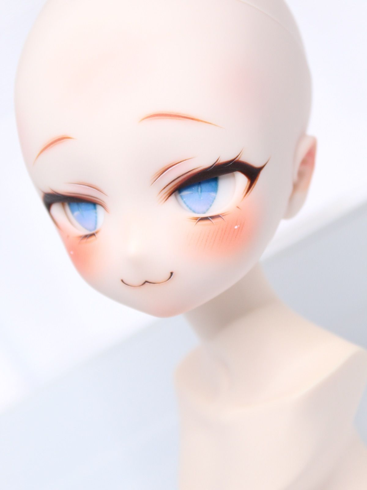 DDH 29 セミホワイト カスタムヘッド ボークス VOLKS DD MDD ドール