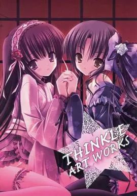 中古】原画イラストボード THINKLE ART WORKS (てぃんくる新作☆版画展