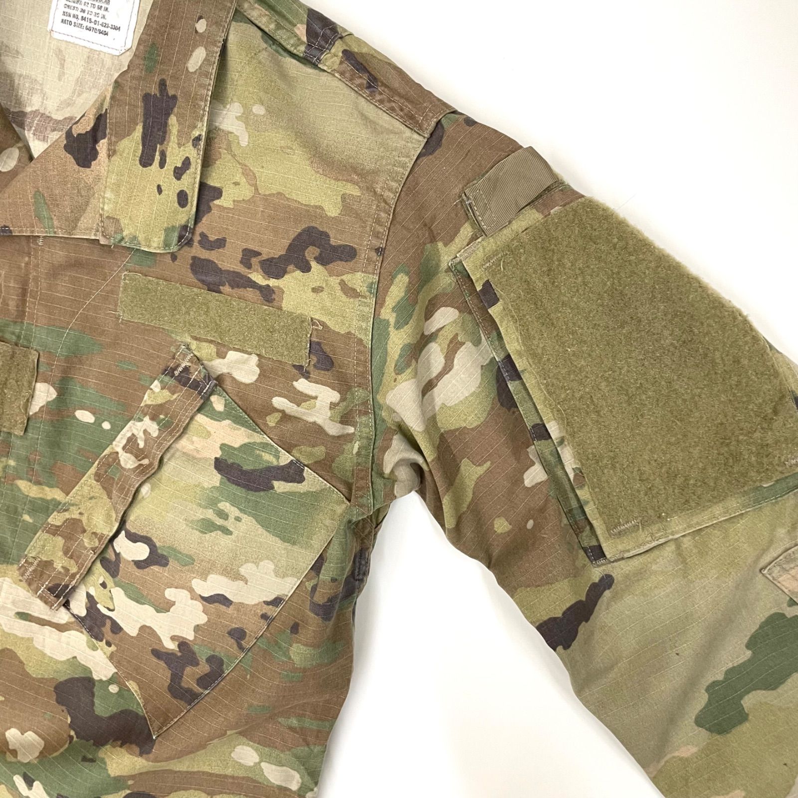 1】U.S.ARMY ミリタリージャケット ACU コンバットジャケット OCP 