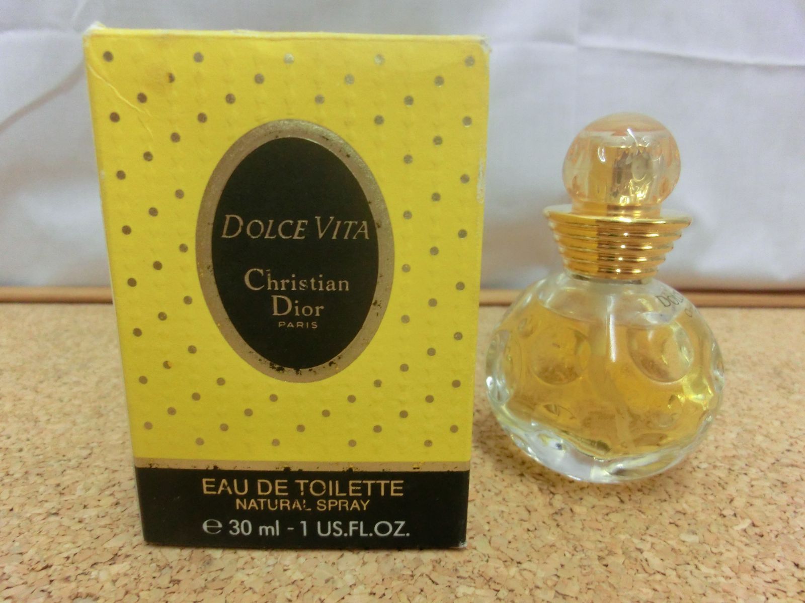 残量たっぷり Dior クリスチャンディオール ドルチェヴィータ レ パルフュメ ボディ 乳液 ローションDolce Vita Eau de Toilette 30 ml スプレー 香水 セット