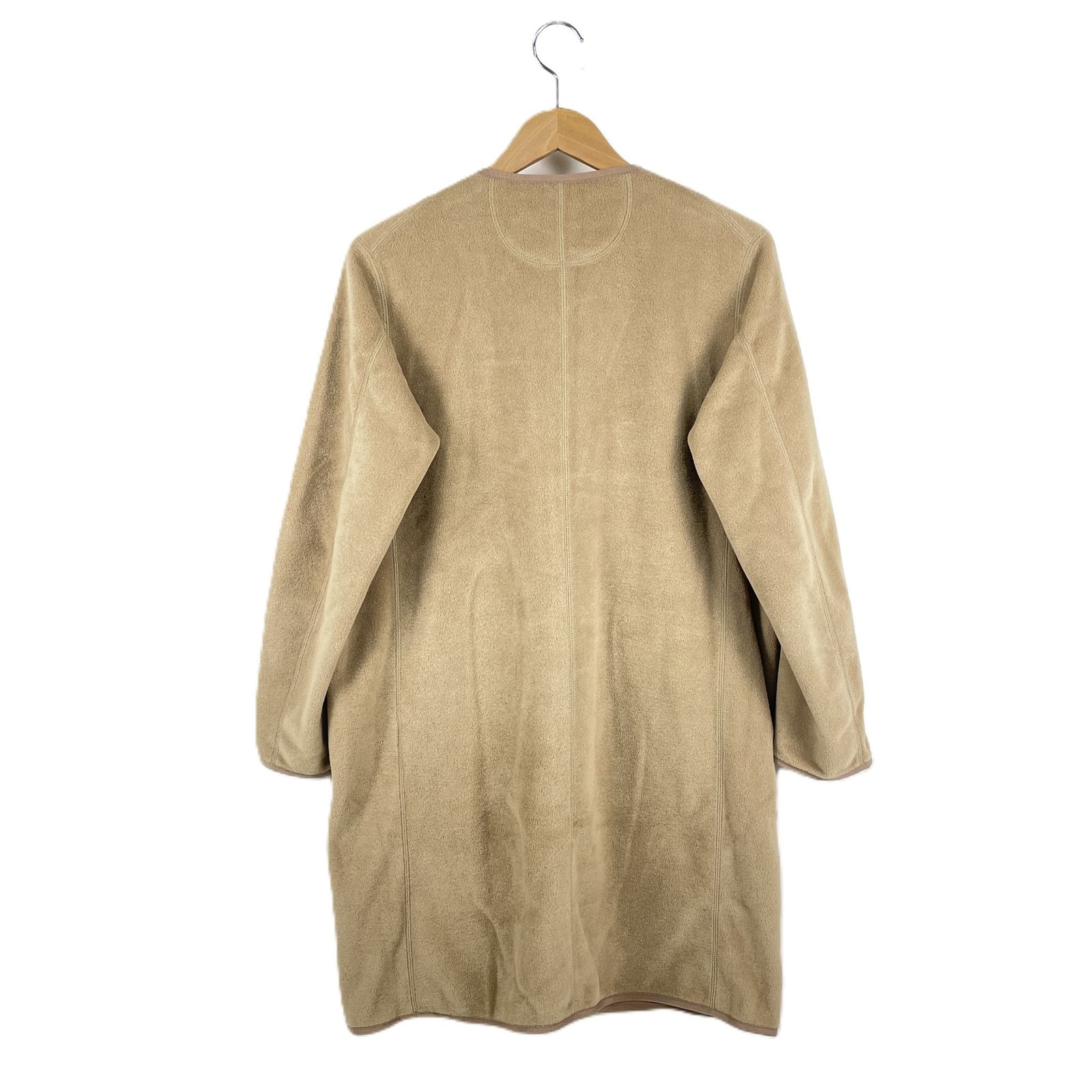DANTON ダントン JD-8992 FLEECE COLLARLESS COAT フリースカラーレス 