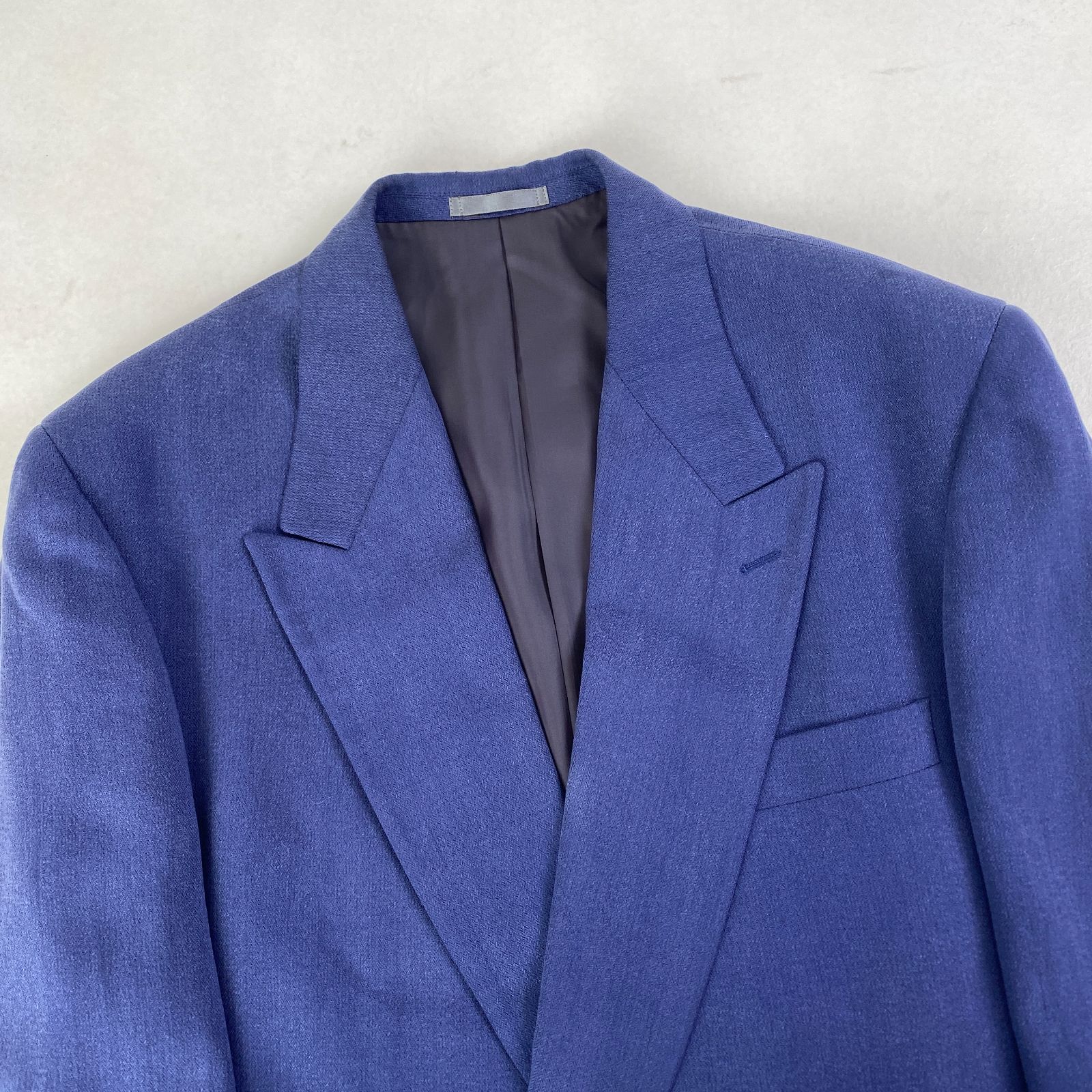 VINTAGE スーツ カジュアル 紫 パープル ダブル レトロ古着