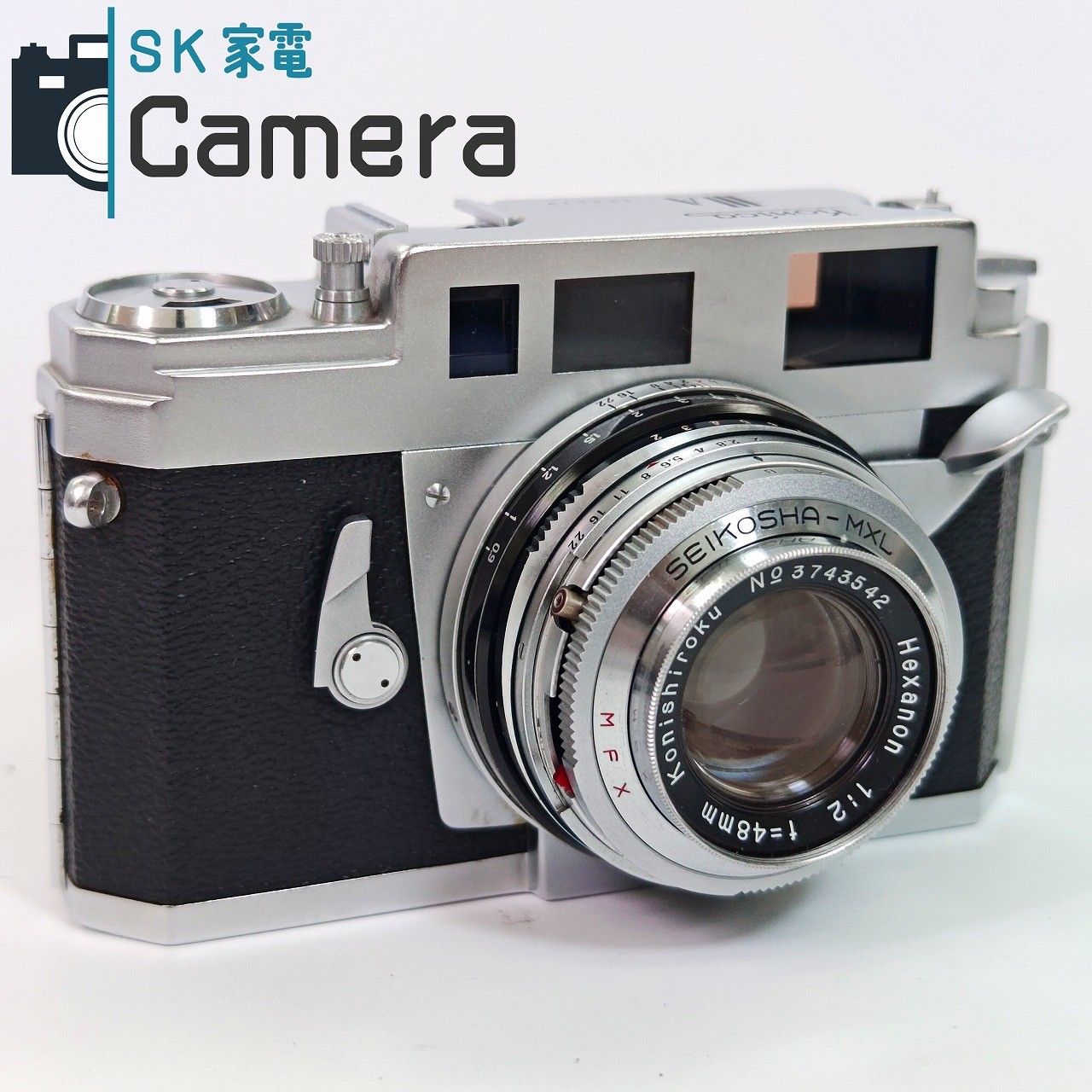 KONICA IIA Hexanon 48mm F2 レンジファインダーカメラ 中古】 KONICA IIIA Hexanon 48mm F2 コニカ レンジファインダー