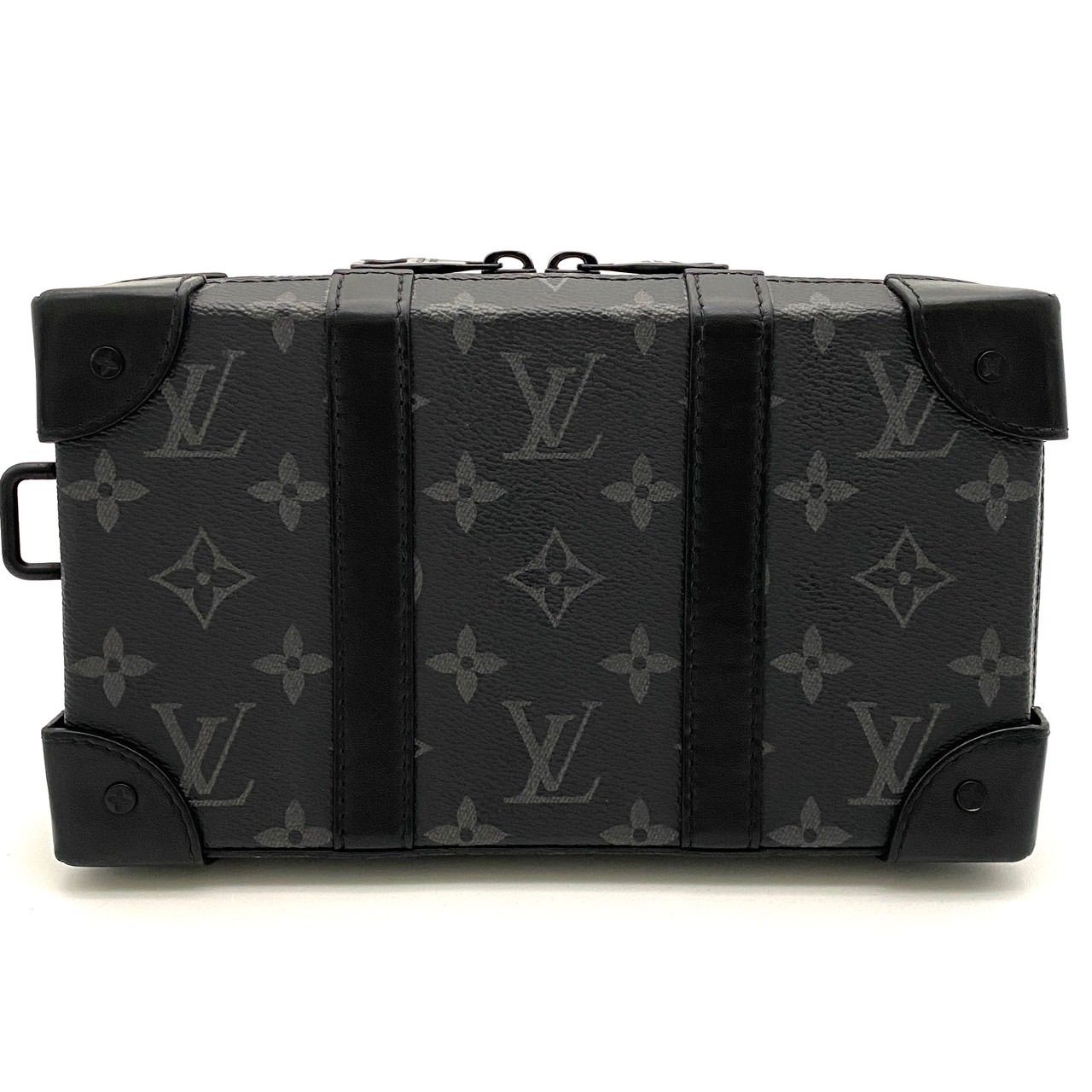 ルイヴィトン モノグラム エクリプス トランク ウォレット ショルダーバッグ ブラック 黒