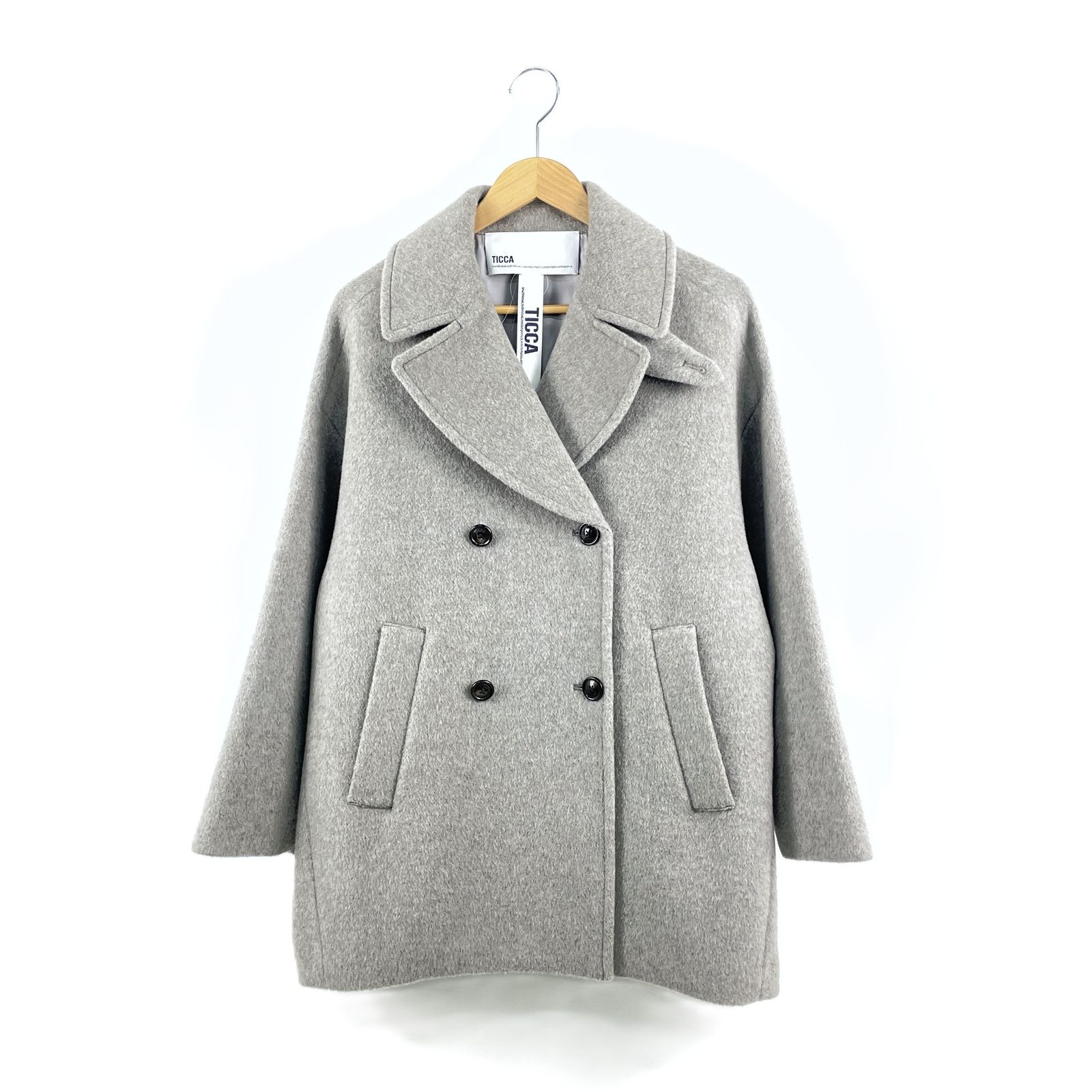 TICCA ティッカ 2024 24/AW 0243410232-TBDA-232 Pコート ピーコート