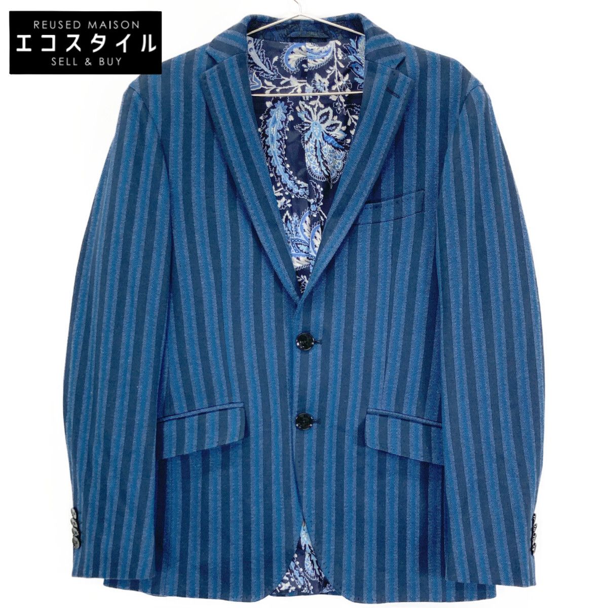ETRO テーラードジャケット ペイズリー柄46 ETRO (エトロ) ペイズリー 