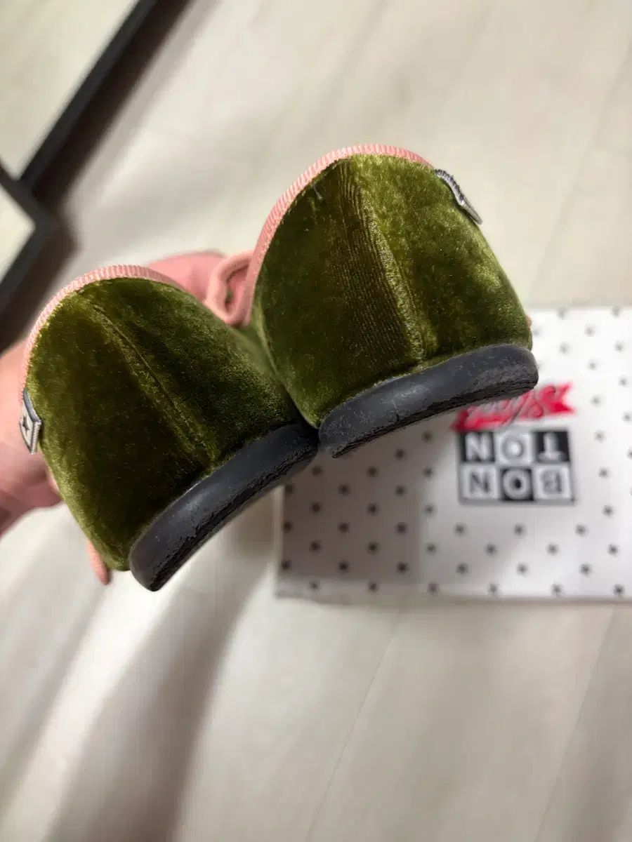  ボントン ツアーベルベット メリージェーン 31 サイズ その他 キッズシューズ