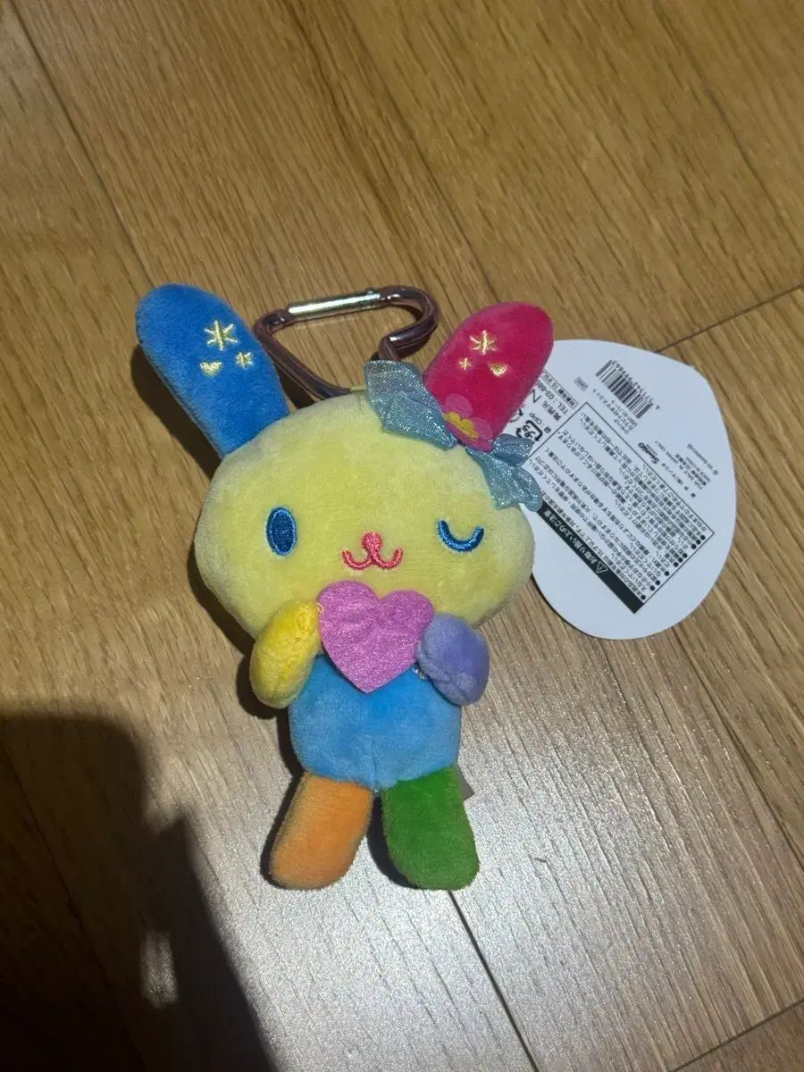 ウサハナ ハート カラビナ マスコット キーホルダー - メルカリ