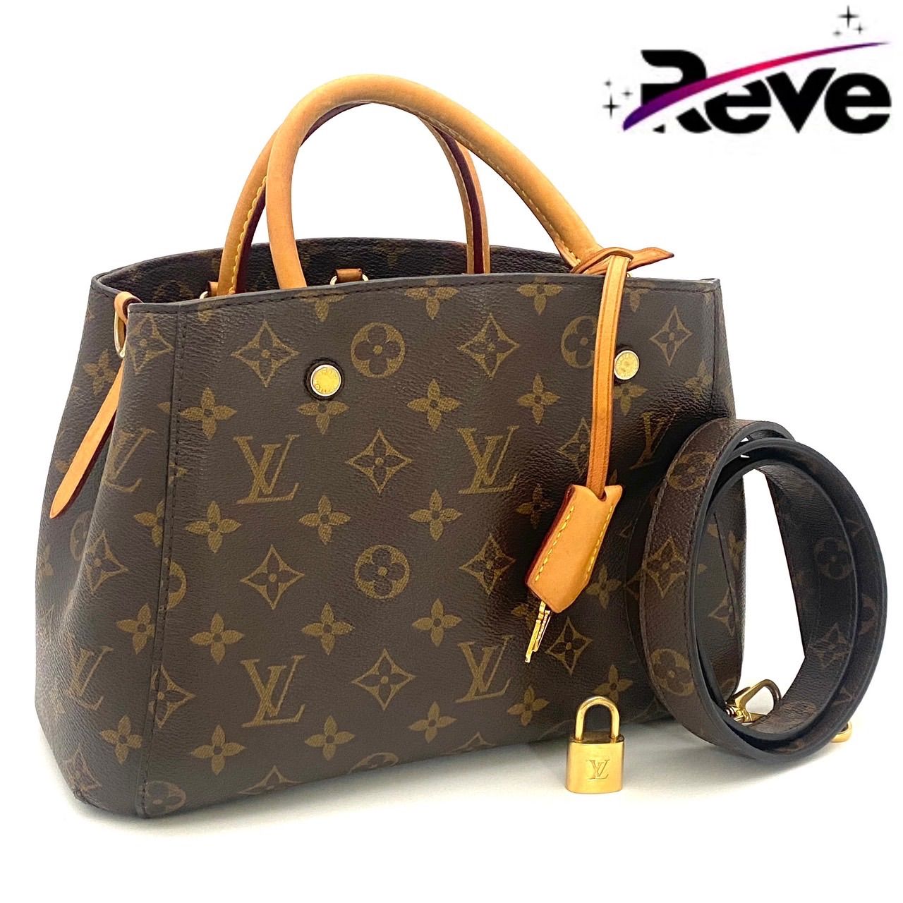 ルイヴィトン モノグラム モンテーニュBB ハンドバッグ ショルダー