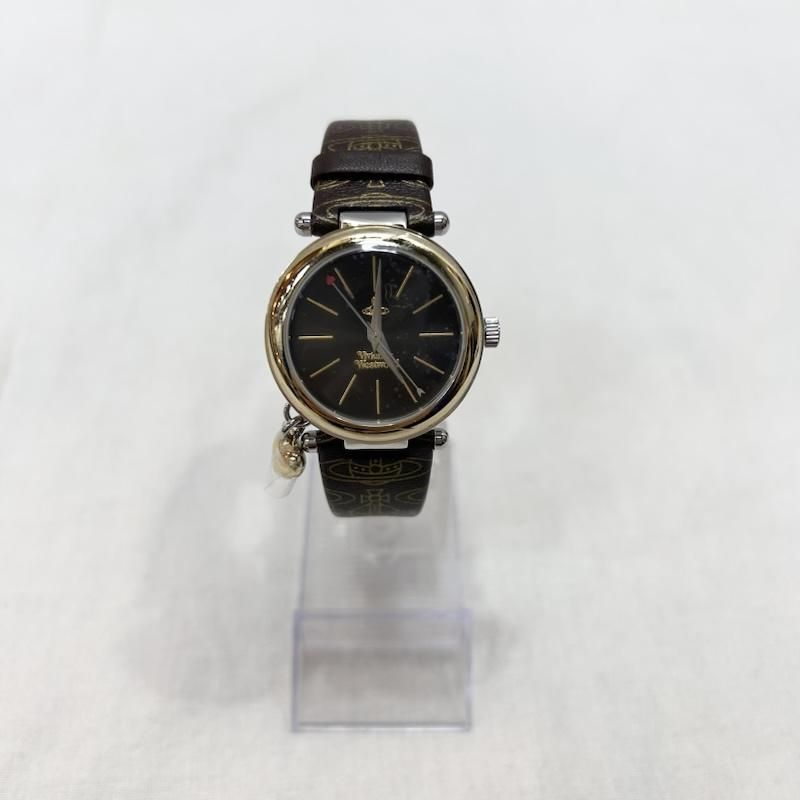 ヴィヴィアンウエストウッド オーブ柄時計 ハートチャーム レディース - ISItems 古着