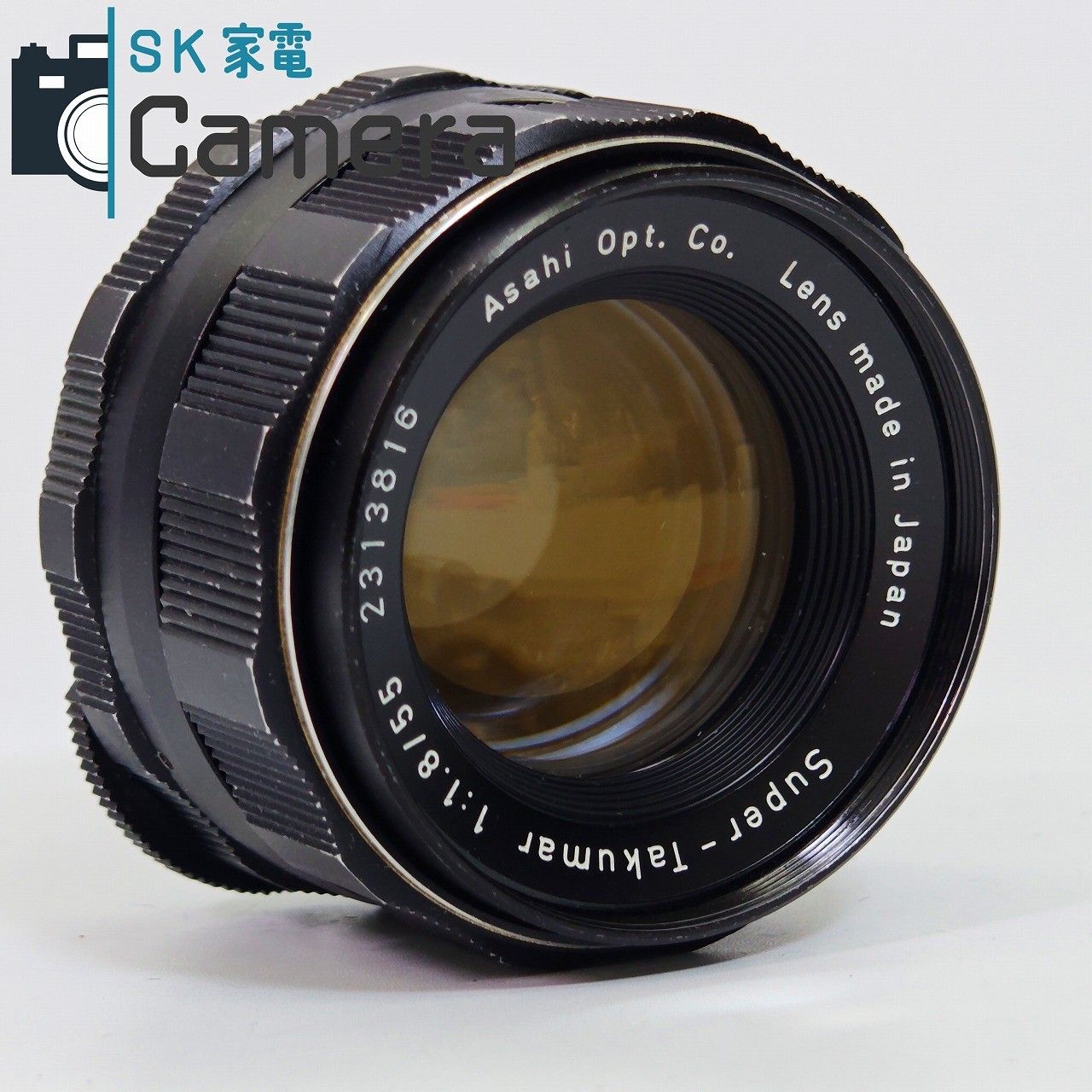 ☆実用美品☆ ペンタックス PENTAX Super-TAKUMAR 55mm F1.8 初期 前後