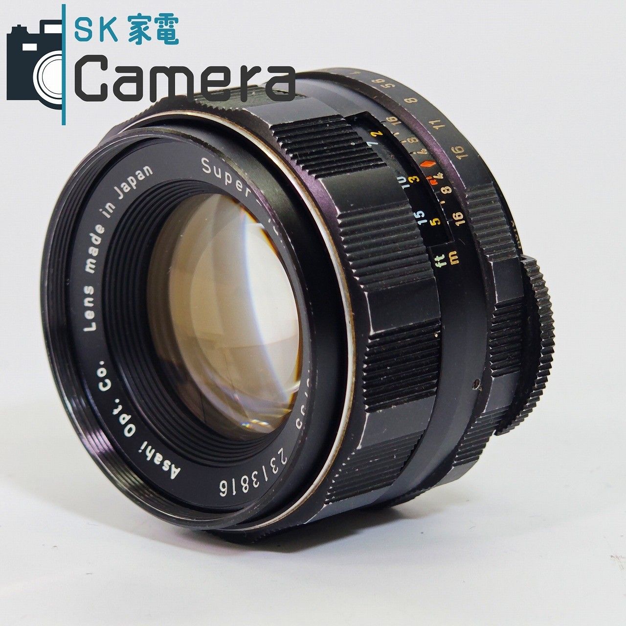 中古】 PENTAX Super-Takumar 55mm F1.8 M42 ペンタックス タクマ