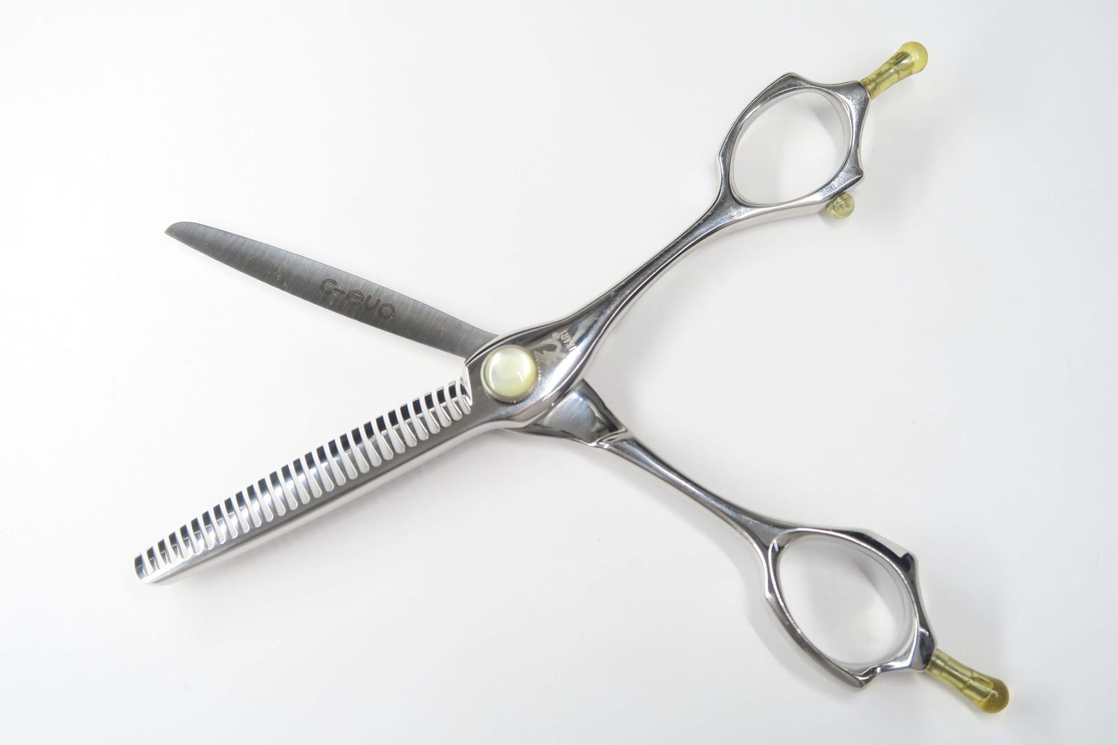 Dランク 光シザー HIKARI ヒカリ c-evo 761 セニング 美容師 理容師 6.0インチ 右利き H-10415