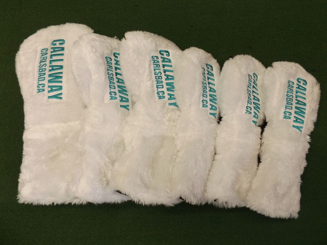 Callaway C Boa ヘッドカバー6点セット ホワイト キャロウェイ ドライバー フェアウェイウッド ユーティリティ