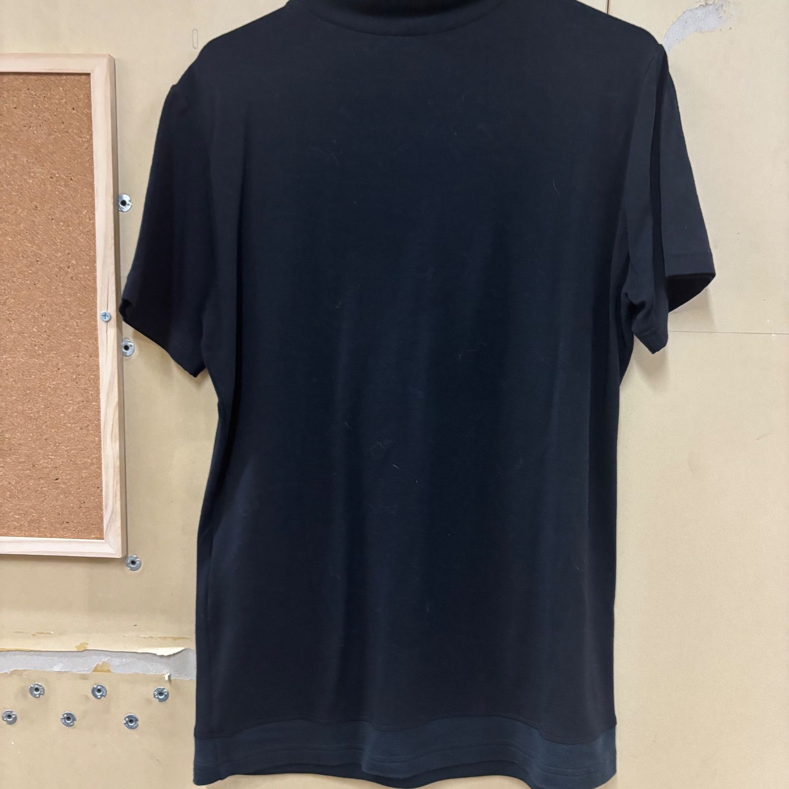 ジバンシィ Tシャツ 38 黒 ロゴ入り 半袖