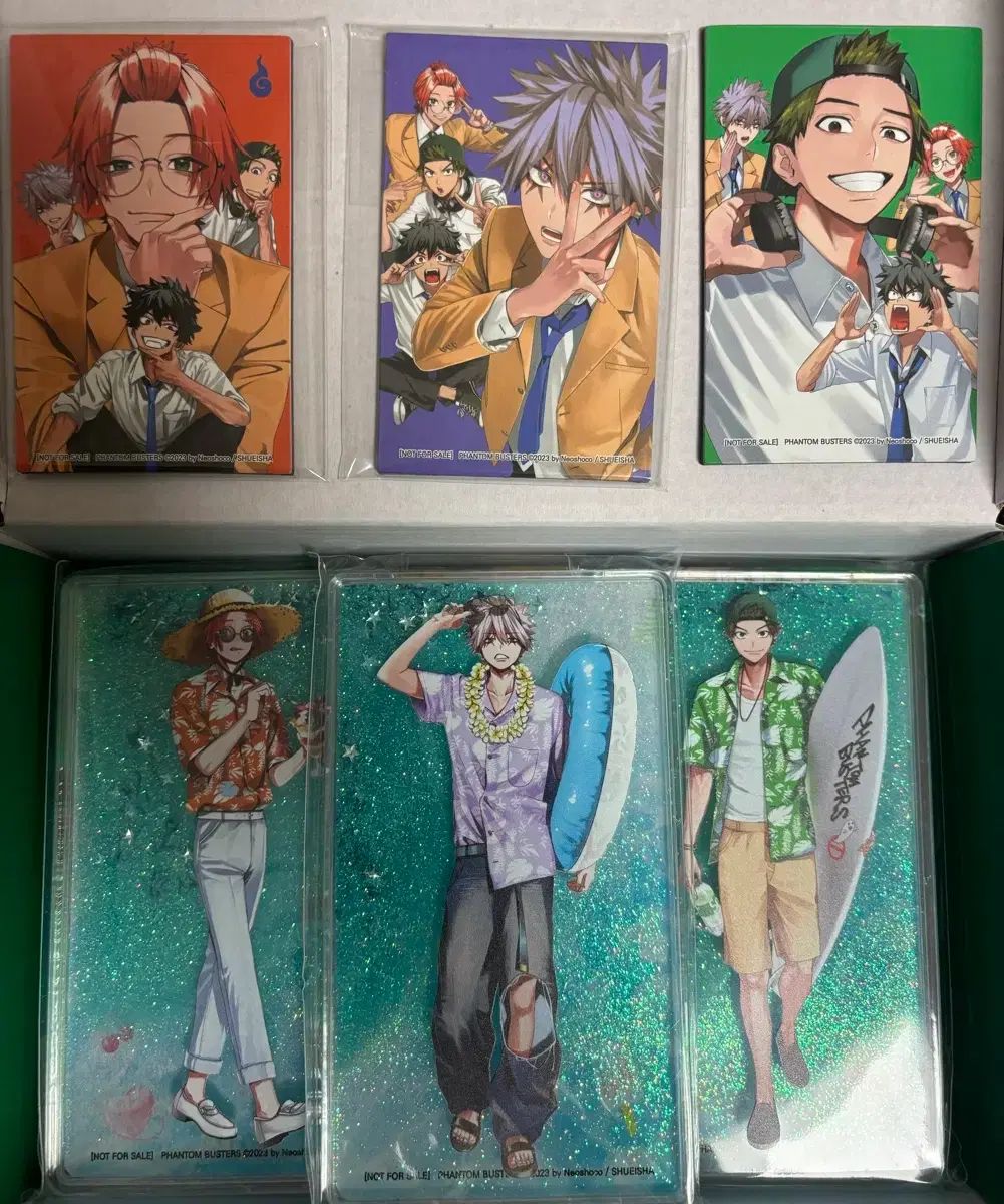 FANTOMBUSTER 4巻 限定モデル アクリル ブロック マグネット 販売 