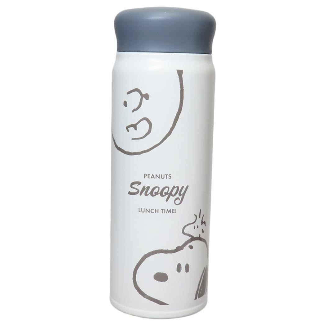 スヌーピー ステンレスボトル 480ml じっとみつめて