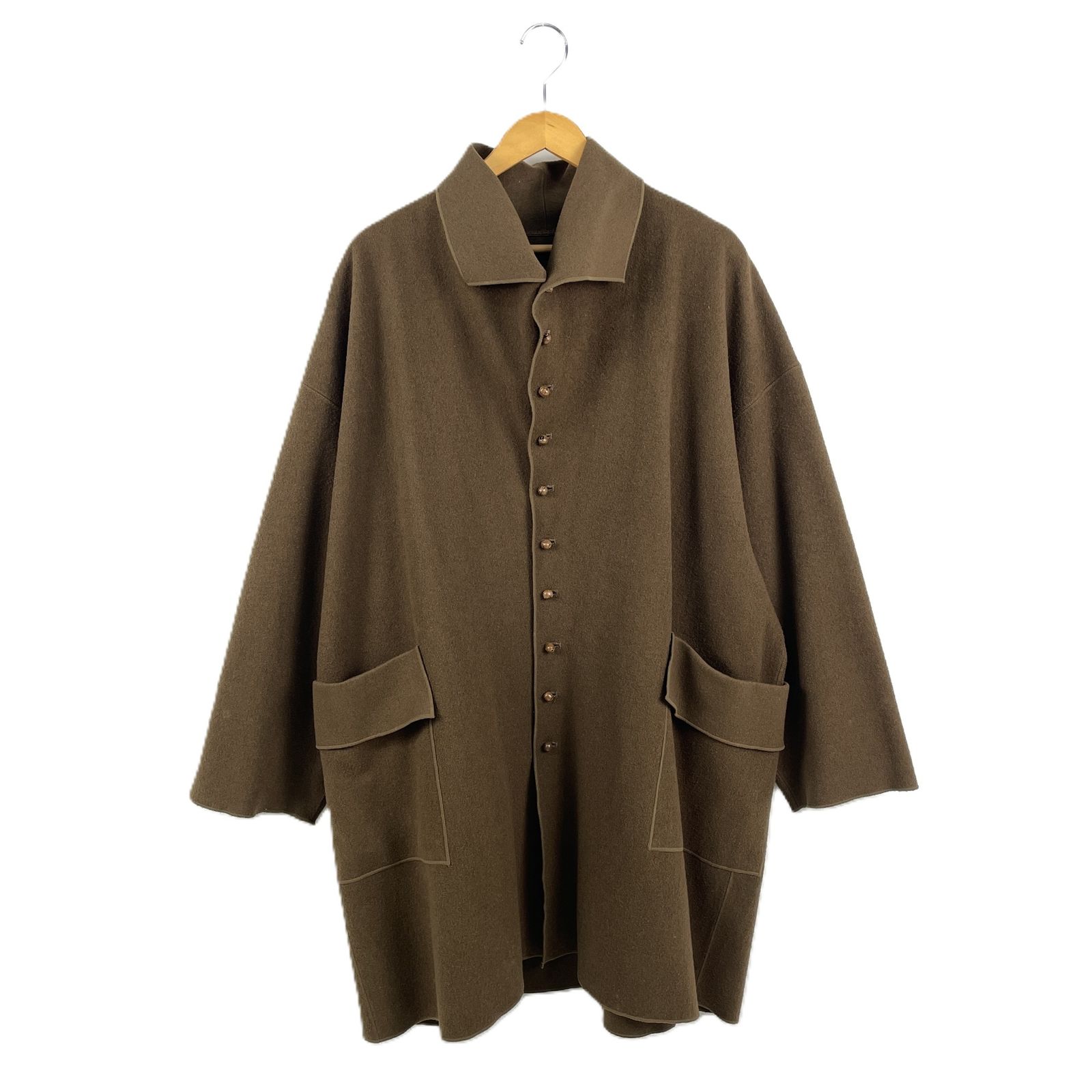 JURGEN LEHL ヨーガンレール J0144UC632 ウール ワイドコート オーバー