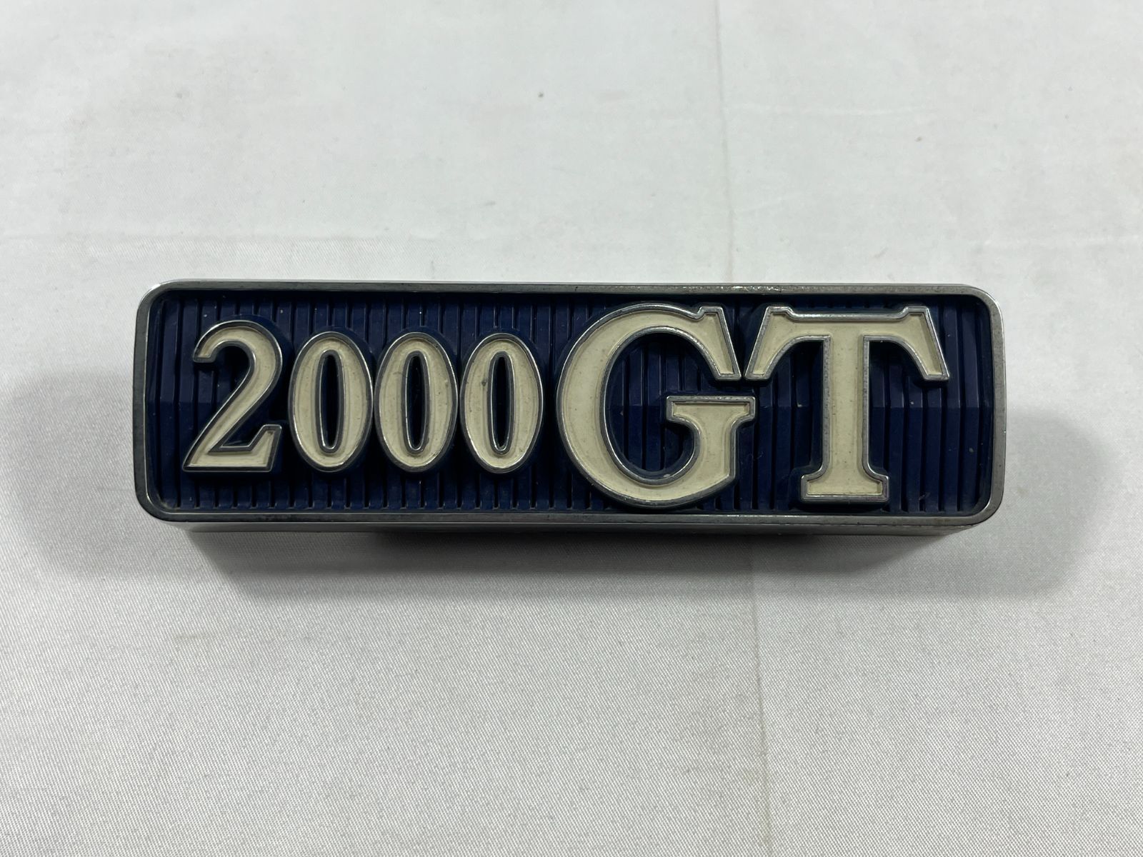 2000 GT エンブレム 62319 R 4600 車 旧車 アンティーク ビンテージ ヴィンテージ 昭和レトロ 昭和 レトロ