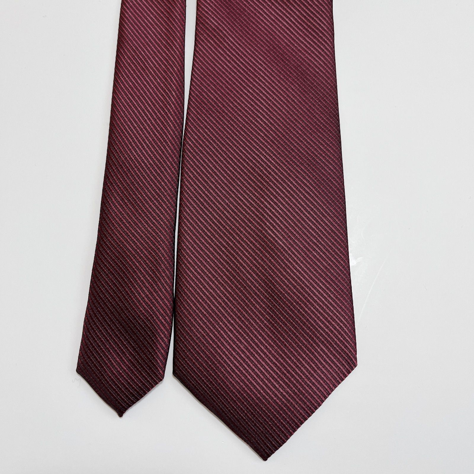 美品 ブルックスブラザーズ ネクタイ ハイブランド ソリッドタイ 無地