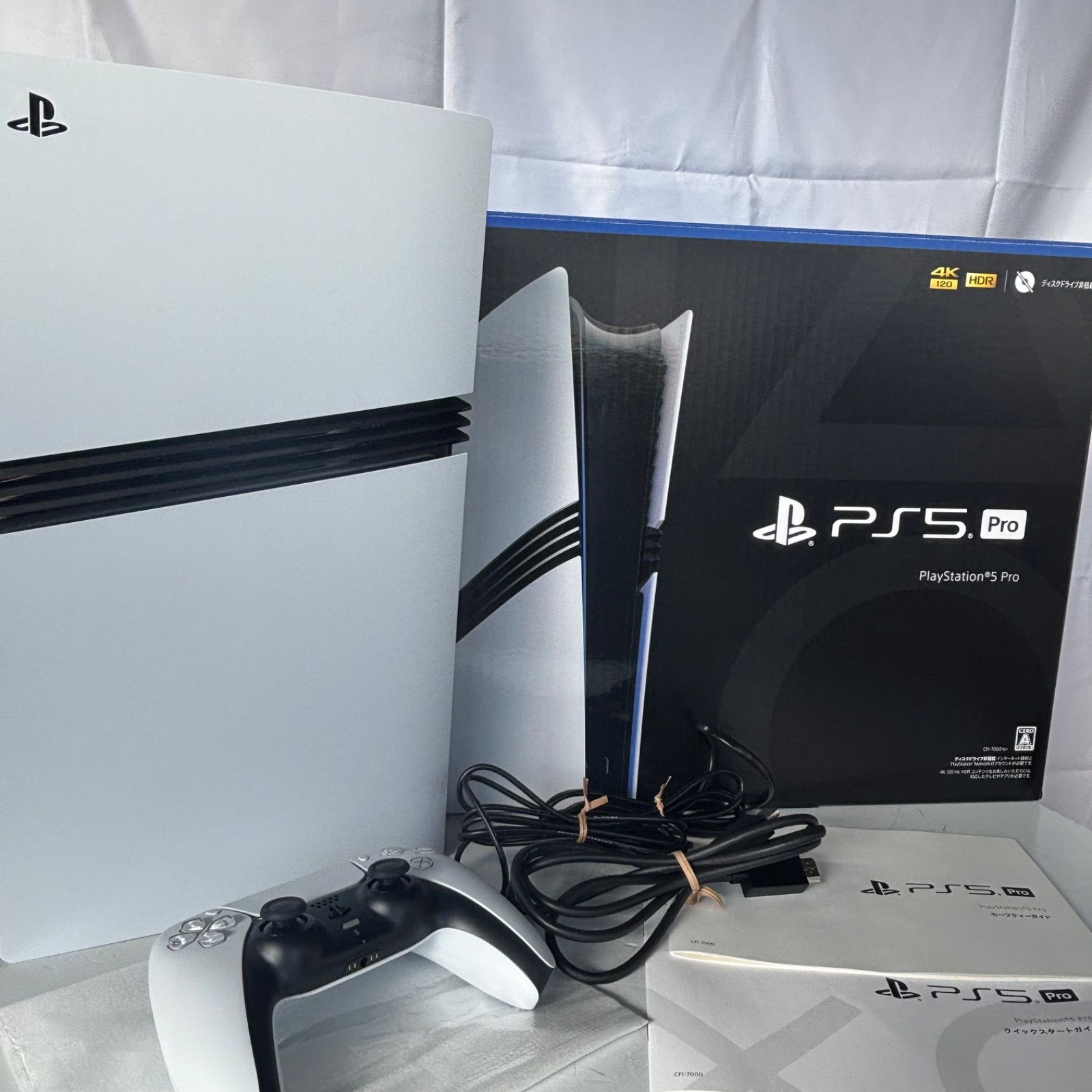 完品 SONY ソニー PlayStation 5 Pro CFI 7000 B 01 箱入り ディスクドライブ 非搭載 PS