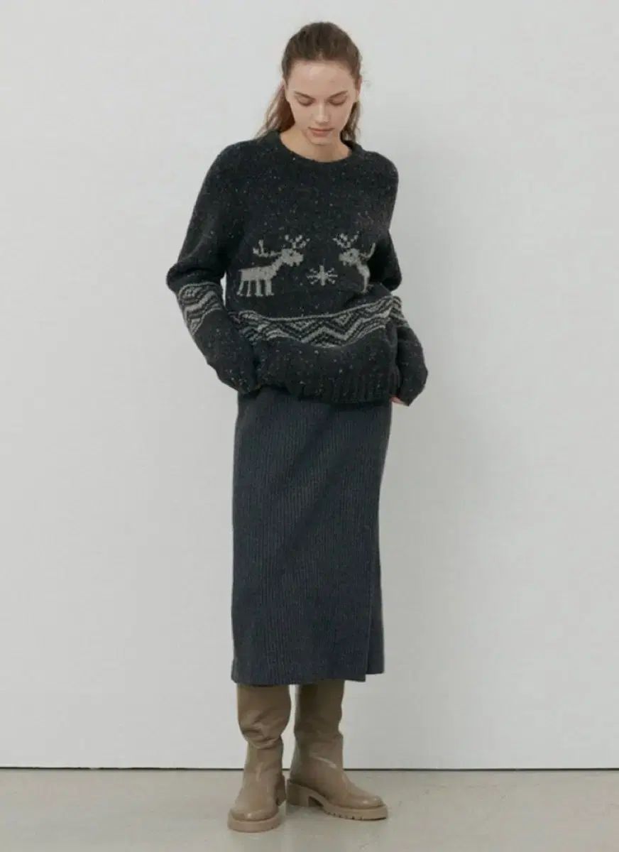 シエンヌ キャロリン ウール スカート