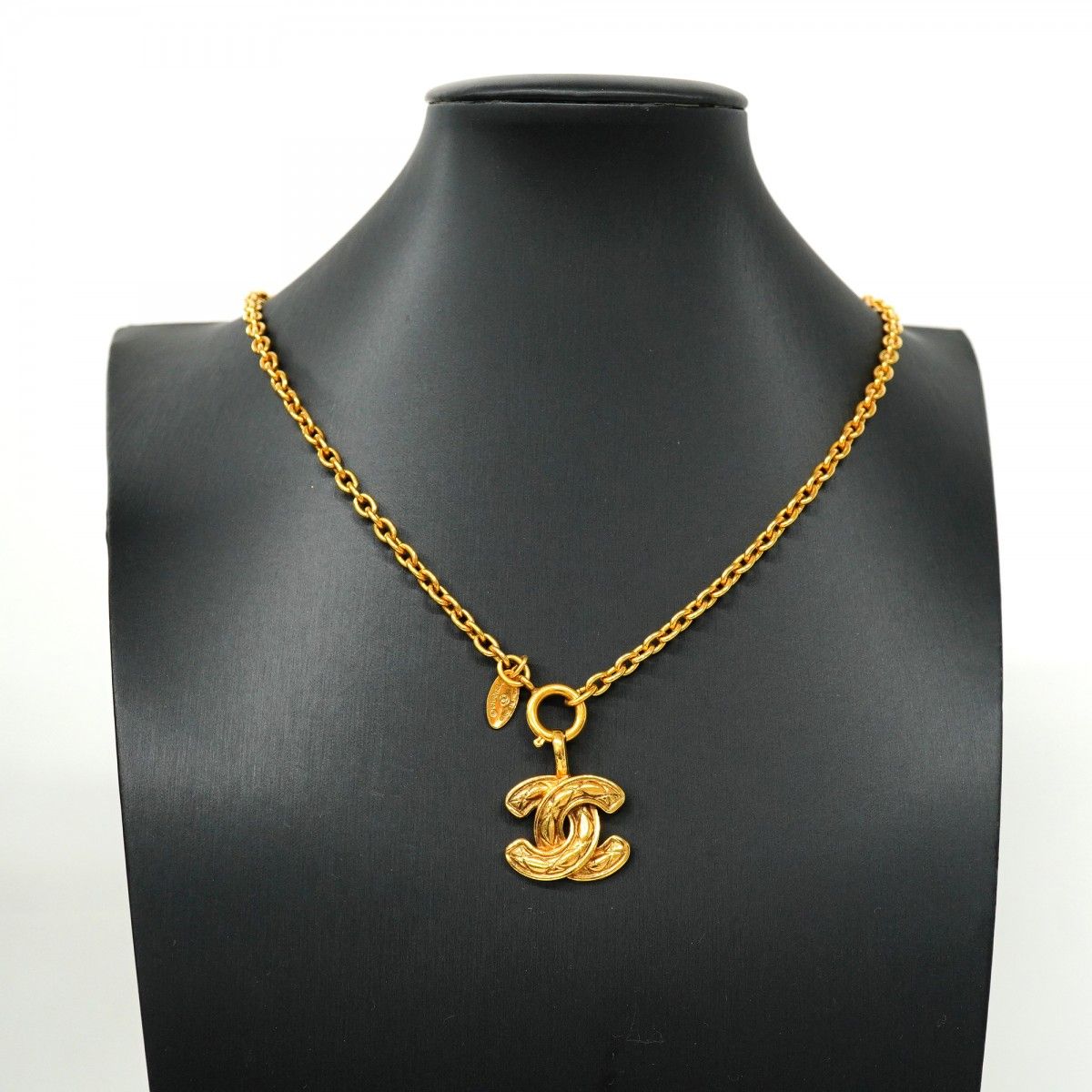 5job0527】シャネル ネックレス ヴィンテージ ココマーク マトラッセ