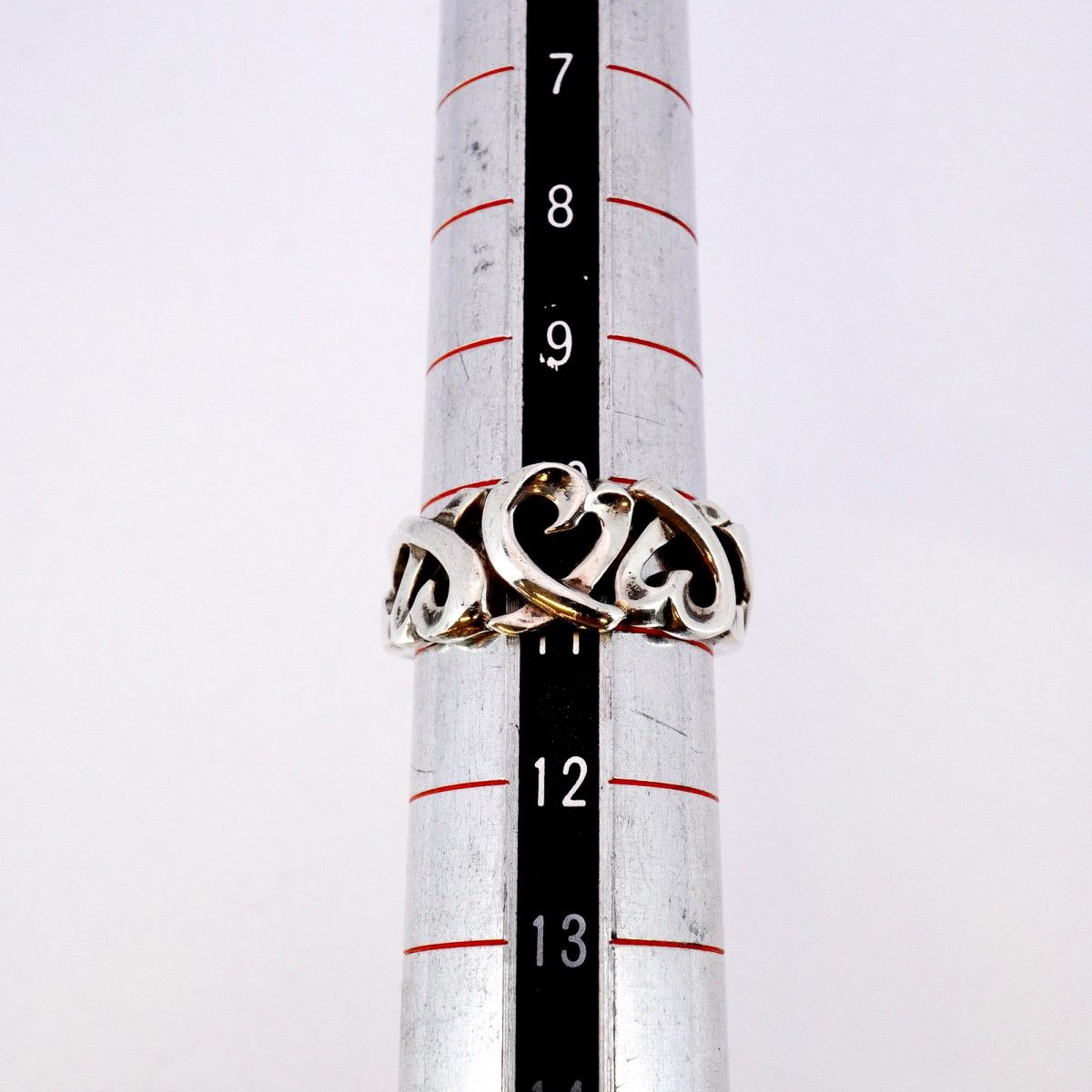 5job0557】ティファニー リング トリプルラビングハート シルバー925