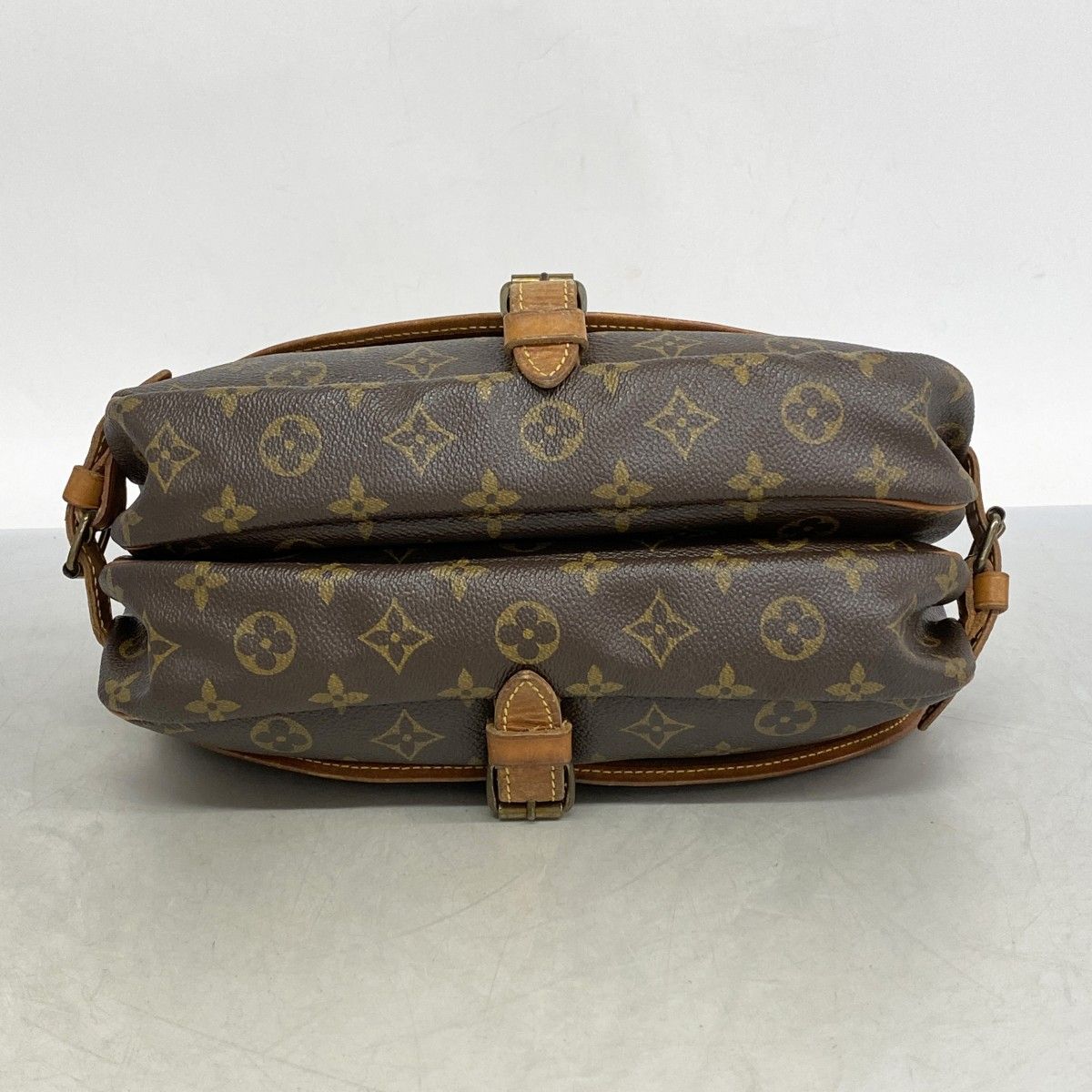 5oe5605】ルイヴィトン ショルダーバッグ モノグラム ソミュール30