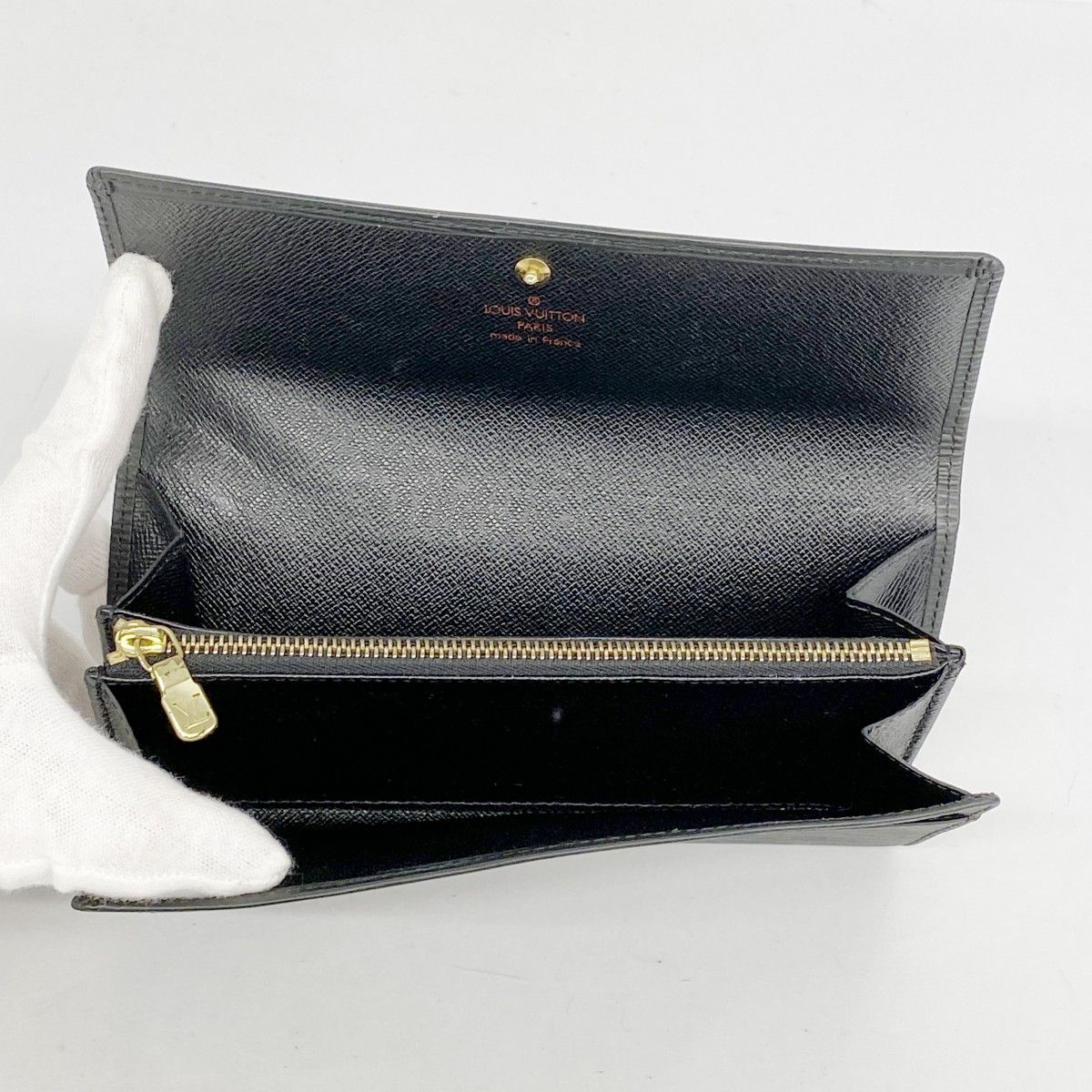 5oe5481】ルイヴィトン 長財布 エピ ポシェットポルトモネクレディ