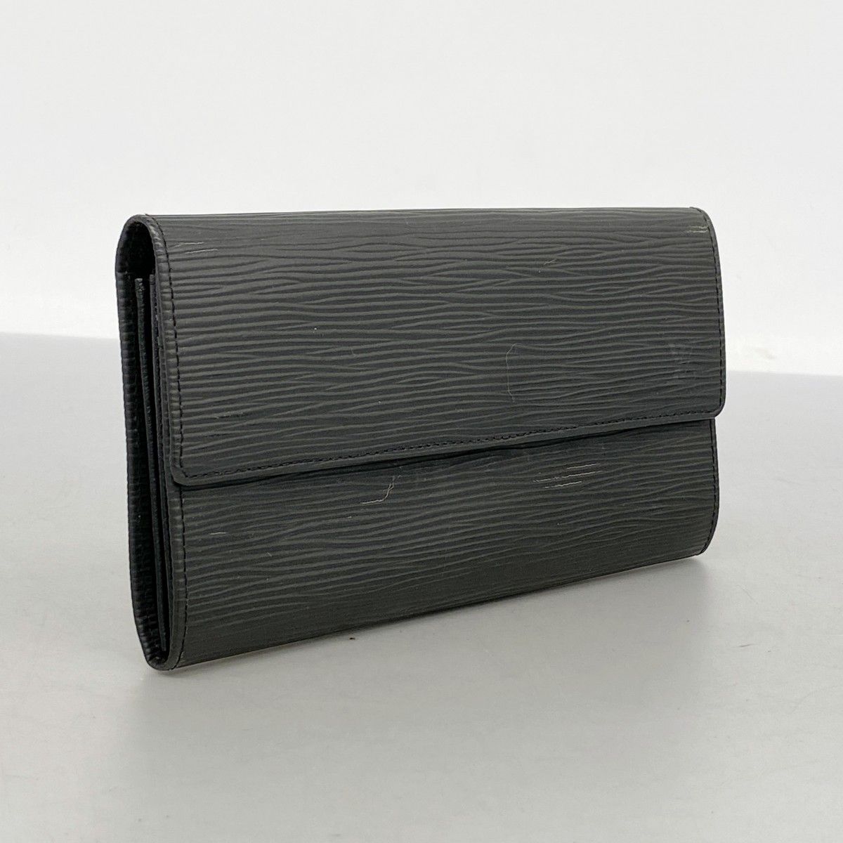 5oe5481】ルイヴィトン 長財布 エピ ポシェットポルトモネクレディ