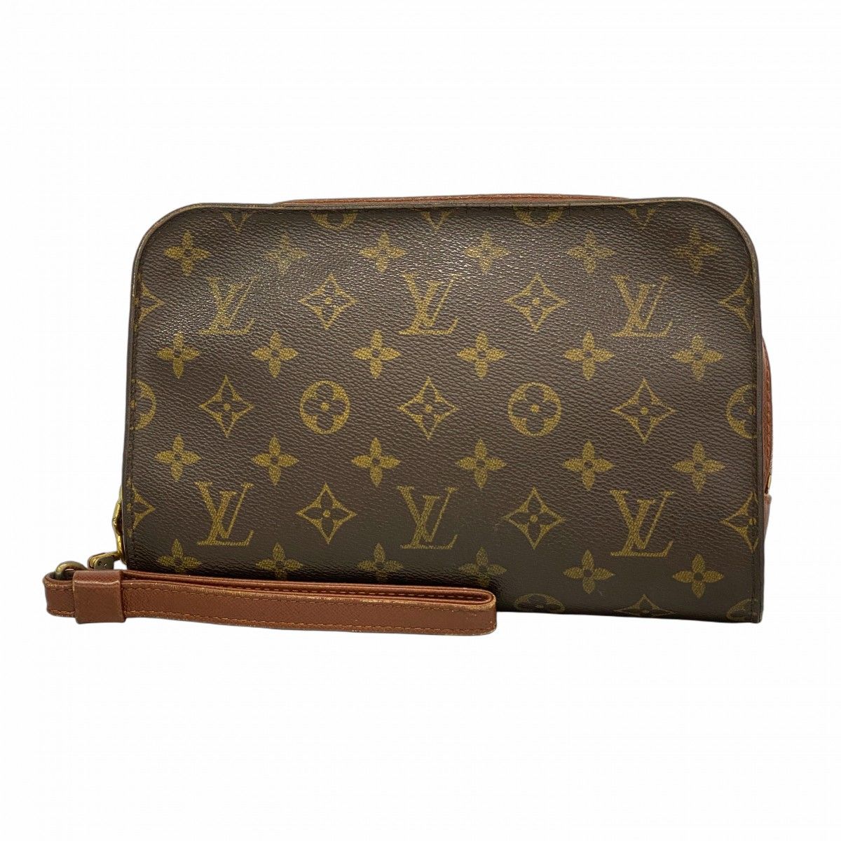 5 oe 5679-h ルイヴィトン クラッチバッグ モノグラム オルセー M 51790 ブラウン メンズ